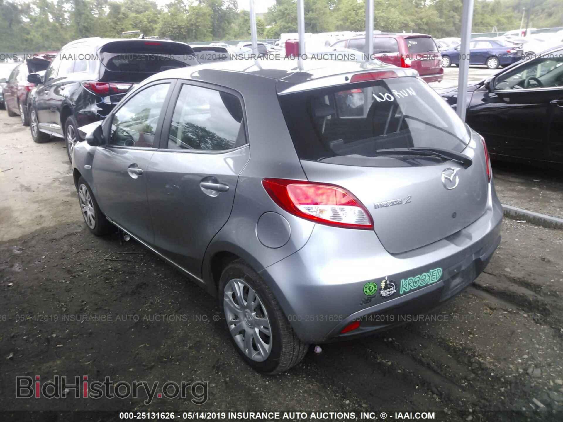 2014 MAZDA MAZDA2 - VIN: JM1DE1KZ5E0182807 - Фото 3