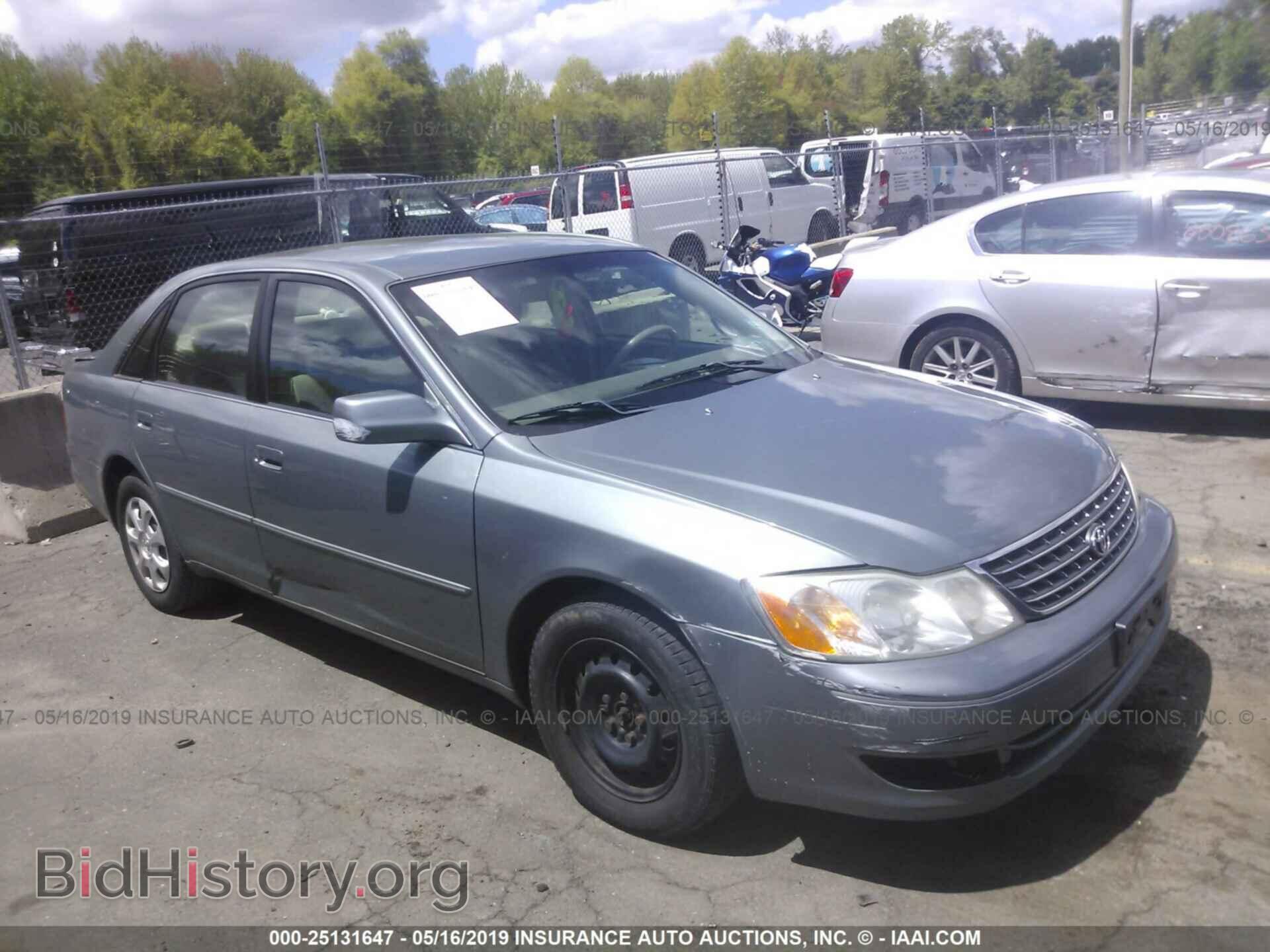 Photo 4T1BF28B73U320790 - TOYOTA AVALON 2003
