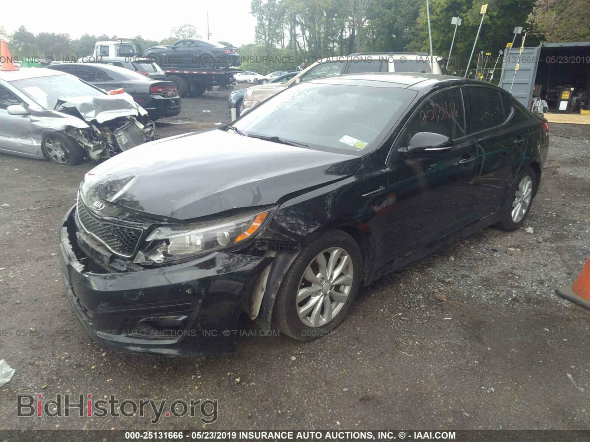 2014 KIA OPTIMA - VIN: 5XXGN4A76EG290642 - Photo 2