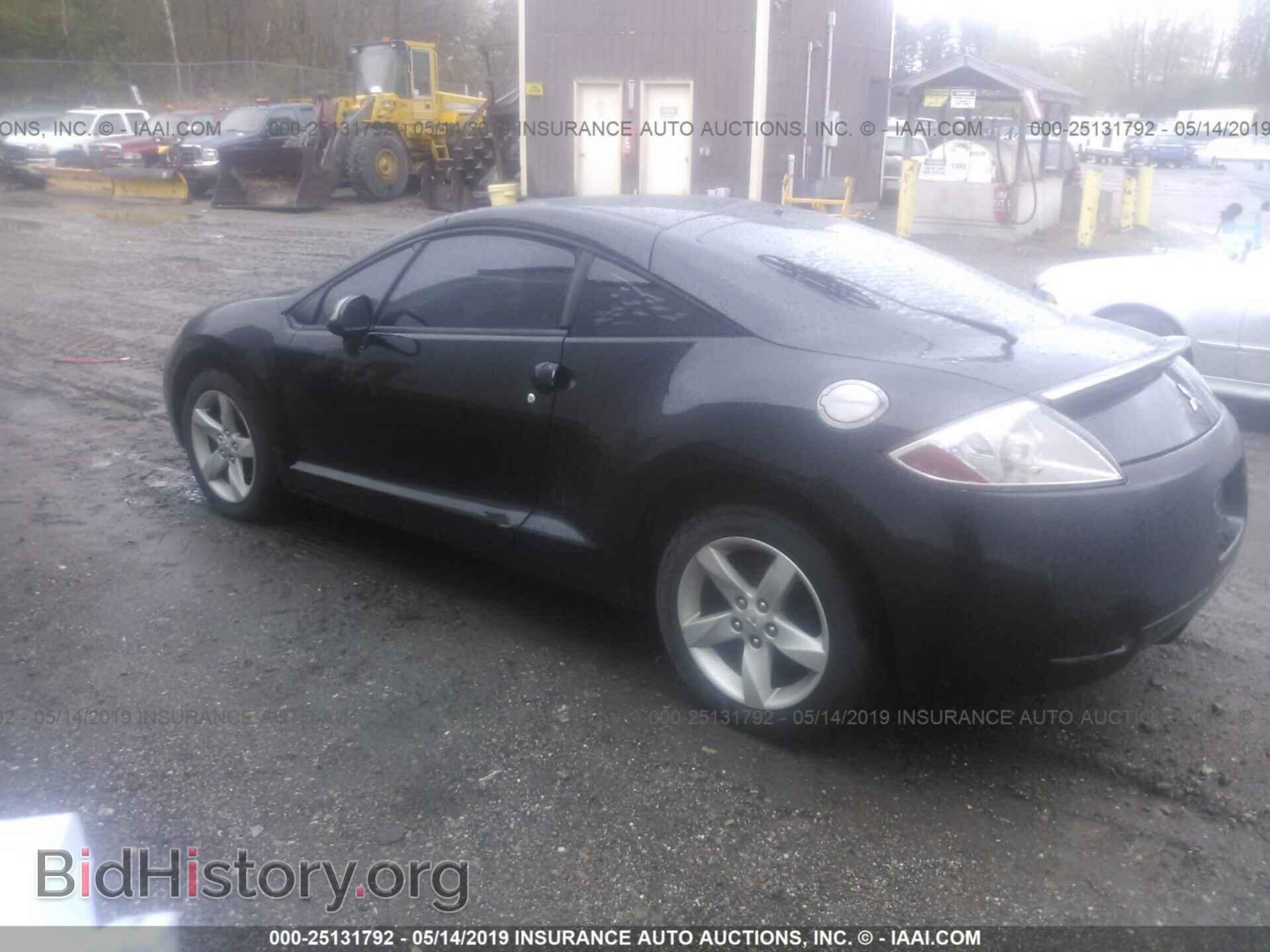 2007 MITSUBISHI ECLIPSE - VIN: 4A3AK24F47E026846 - Фото 3