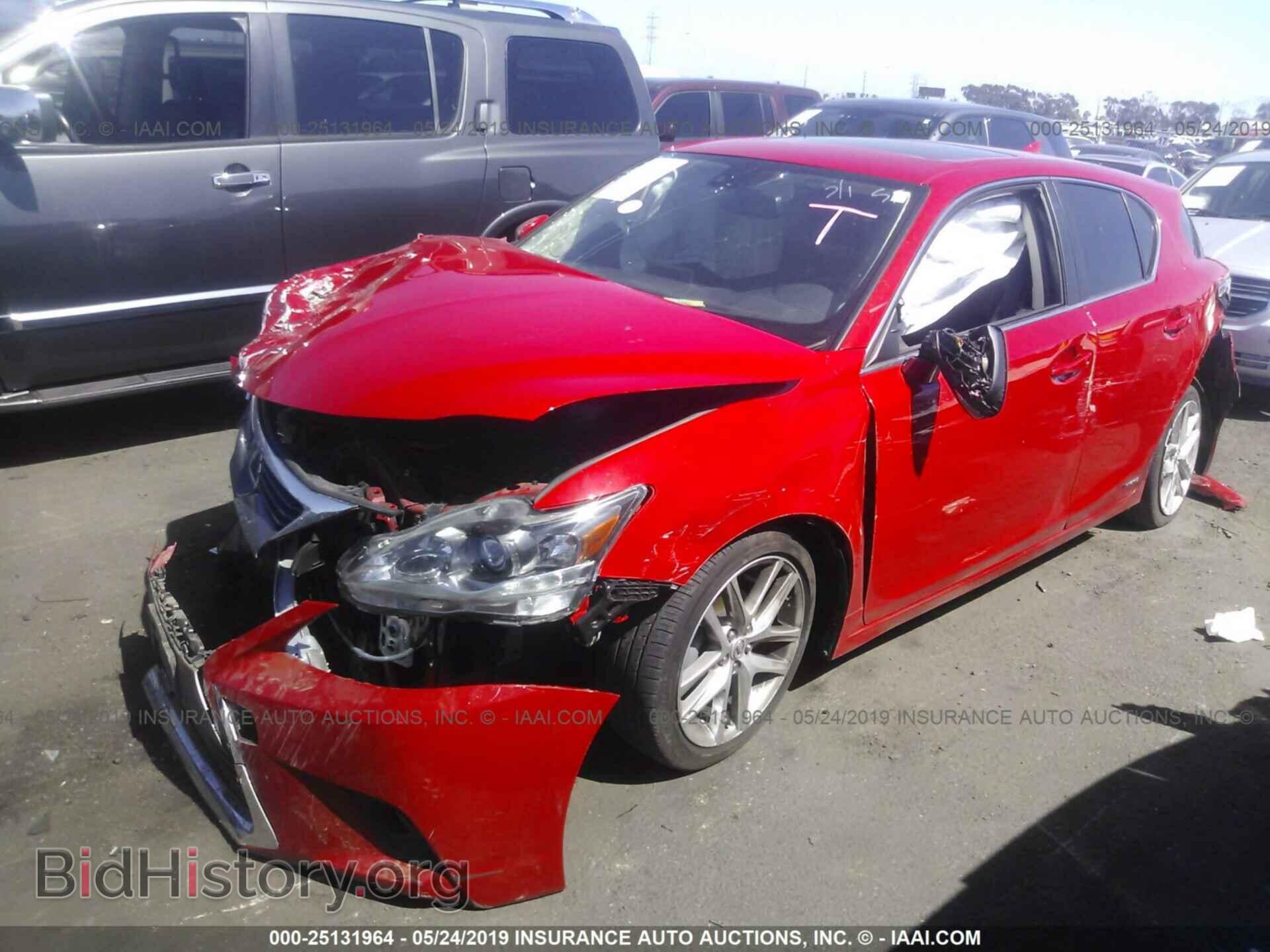 2017 LEXUS CT - VIN: JTHKD5BH4H2293221 - Фото 2