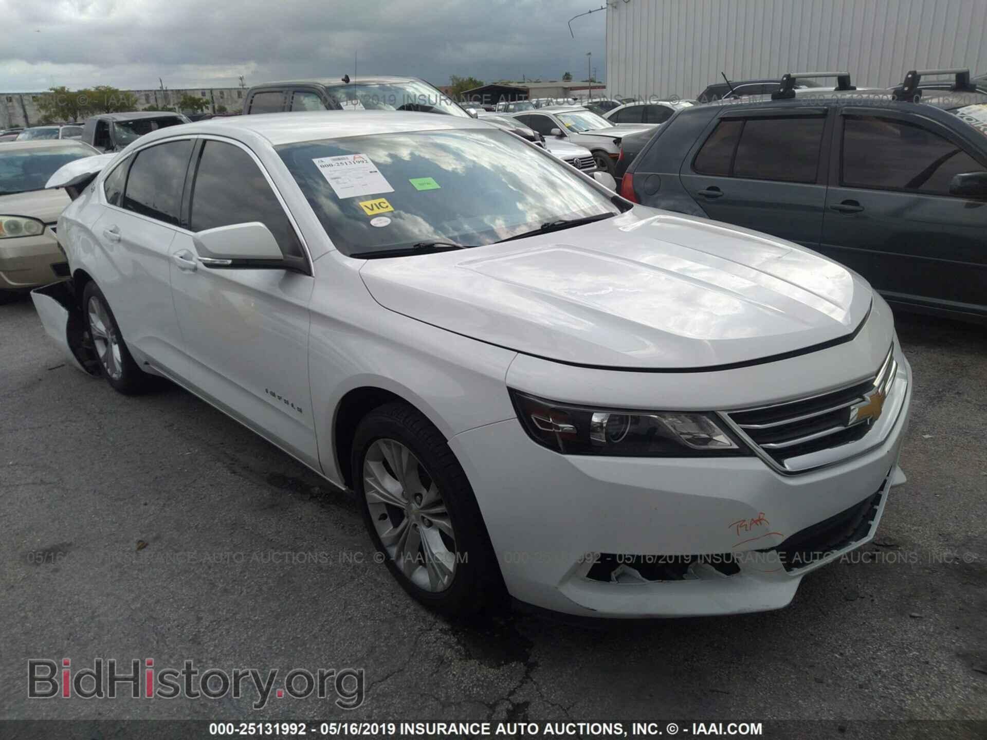 Фотография 2G1115SL7E9240674 - CHEVROLET IMPALA 2014