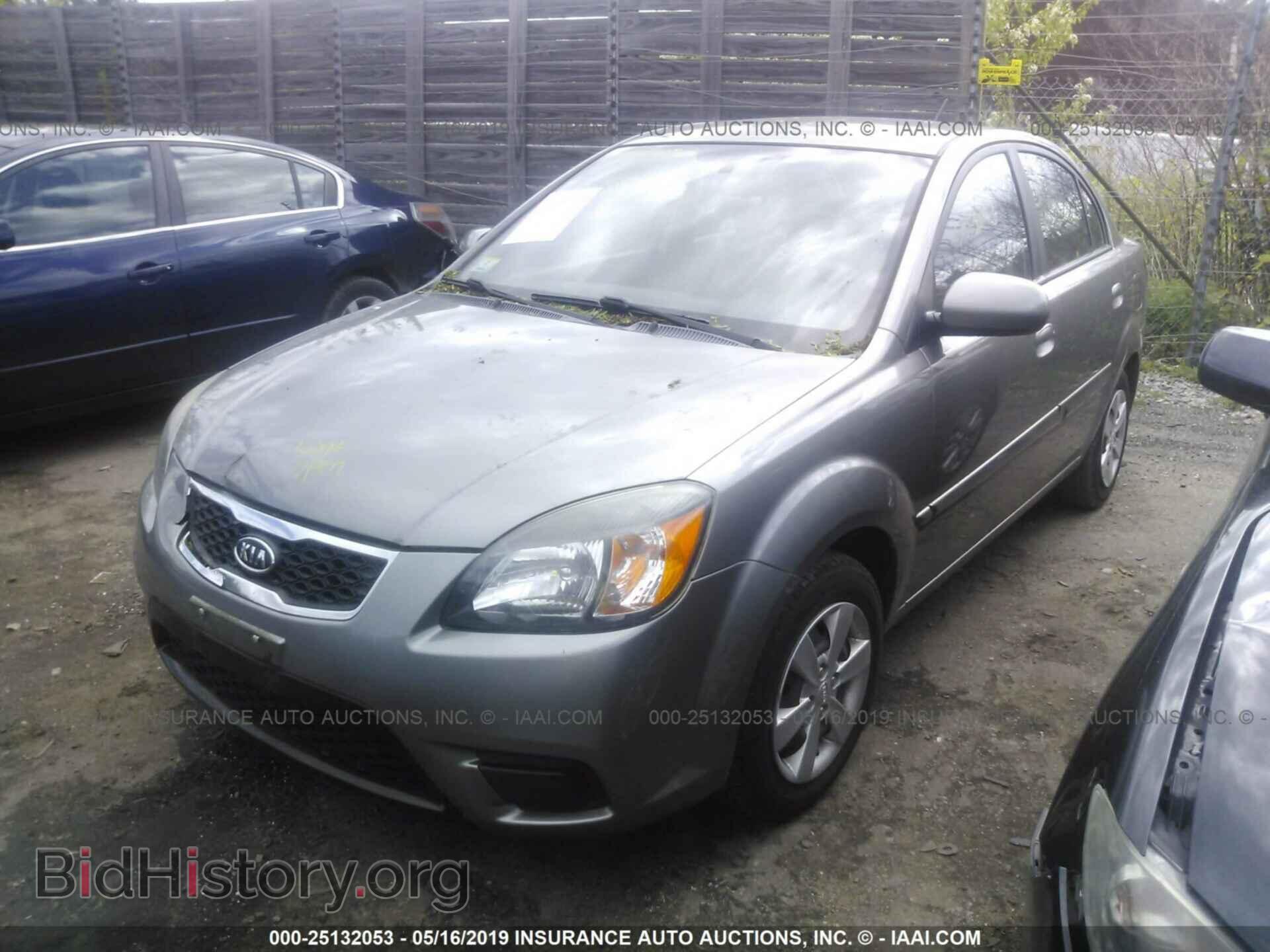 2011 KIA RIO - VIN: KNADH4A30B6732068 - Фото 2
