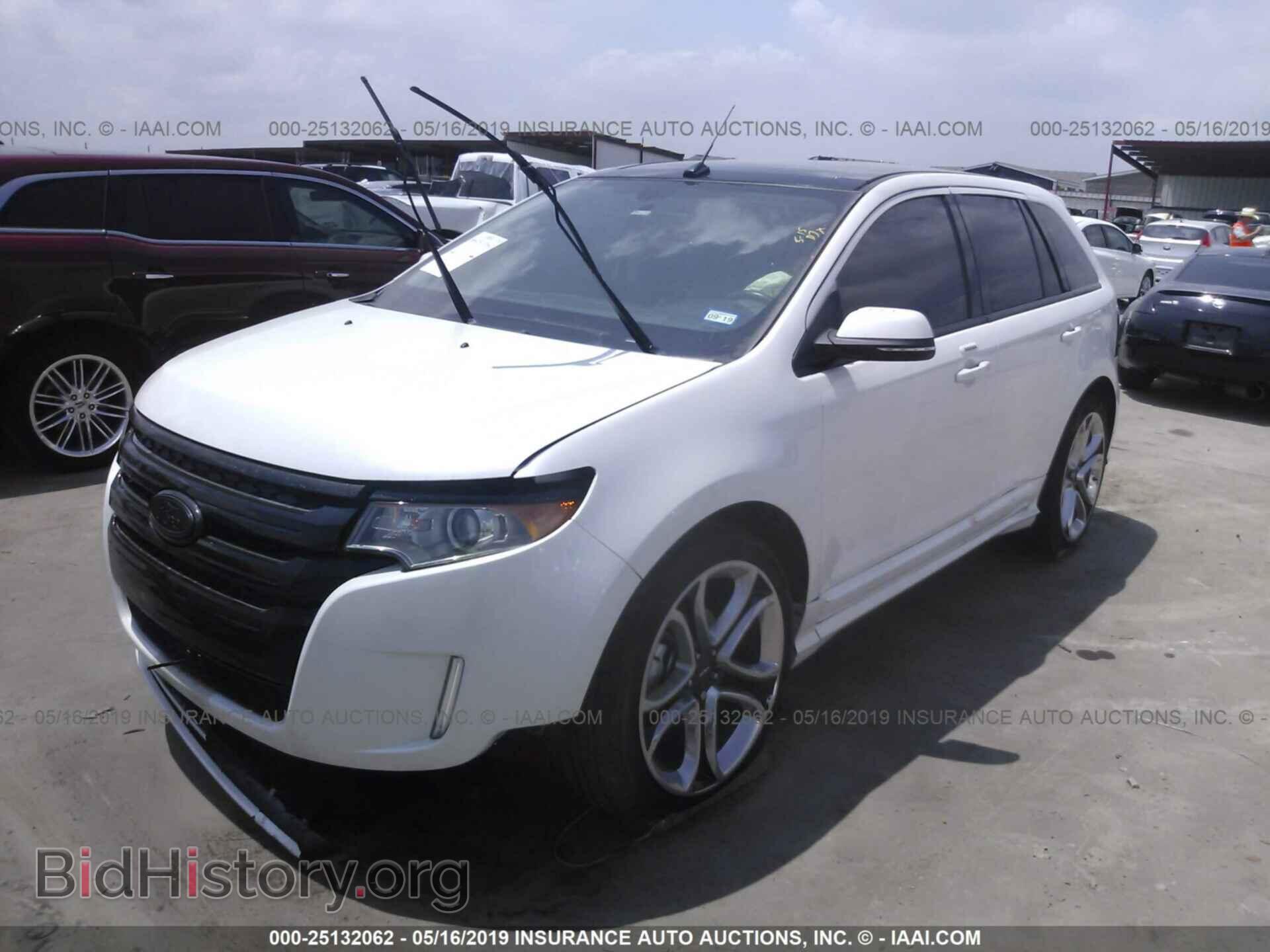 2014 FORD EDGE - VIN: 2FMDK3AK9EBA95494 - Фото 2