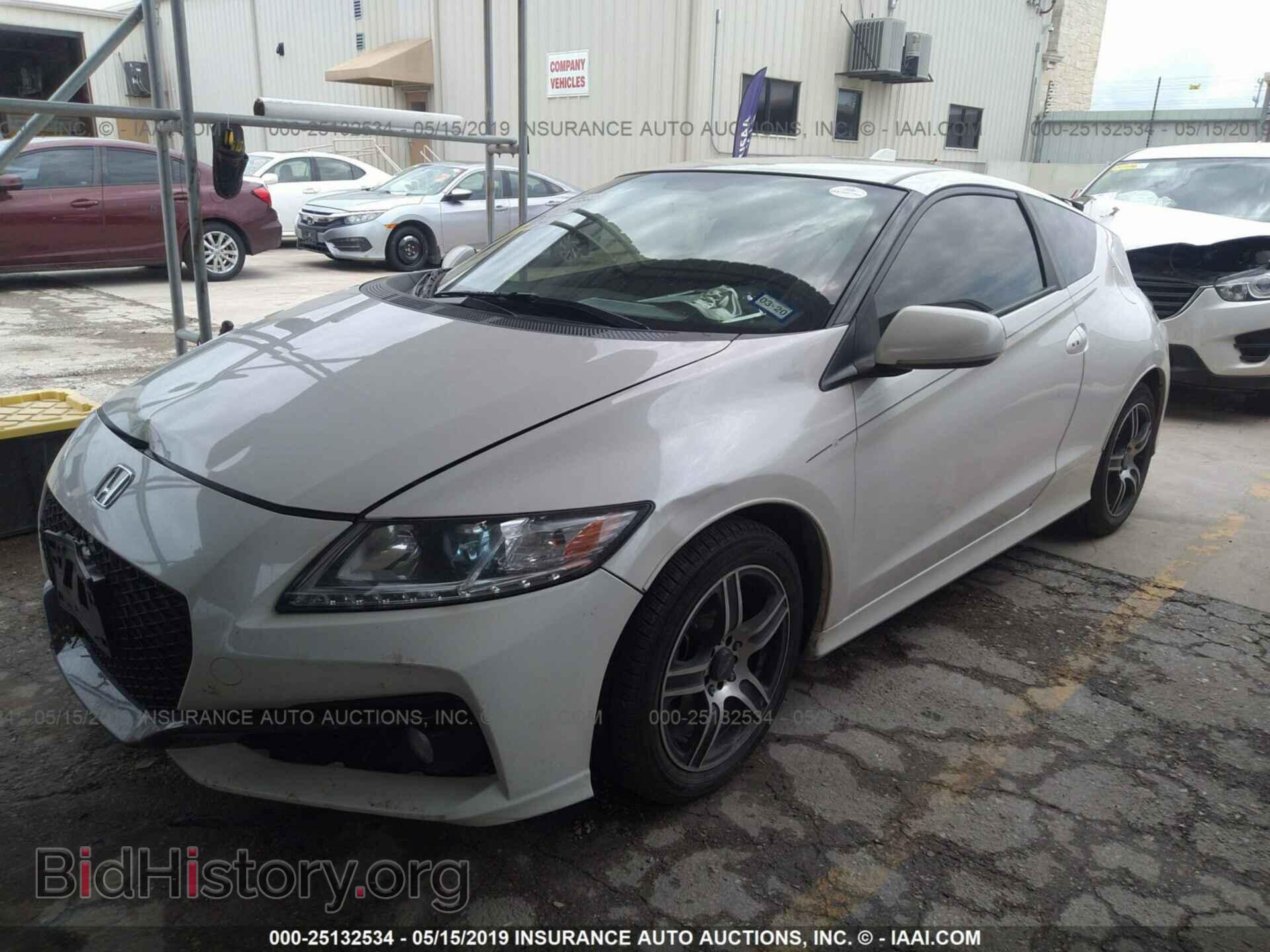 2016 HONDA CR-Z - VIN: JHMZF1D63GS001036 - Фото 2