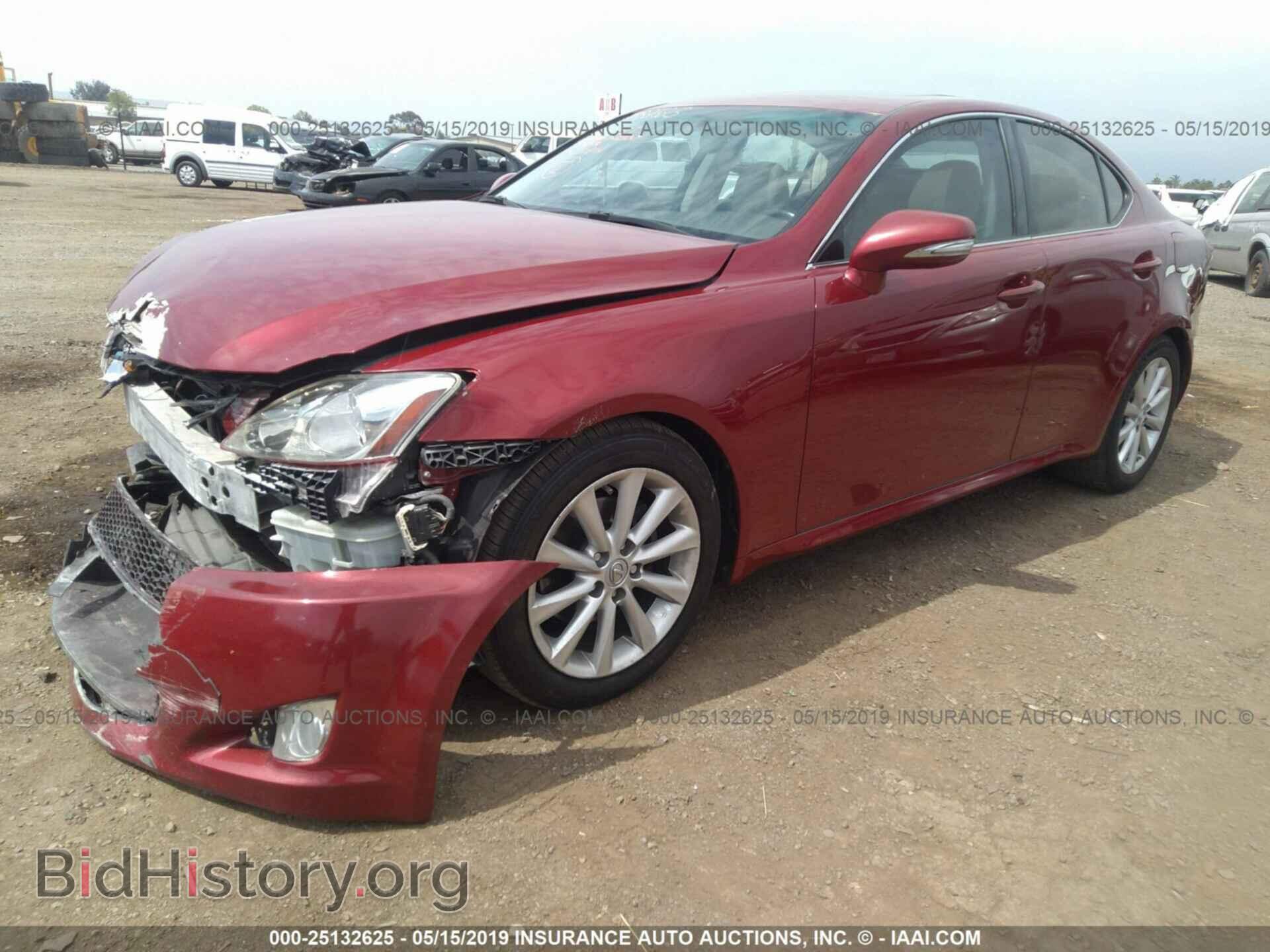 2010 LEXUS IS - VIN: JTHBF5C2XA5128881 - Фото 2