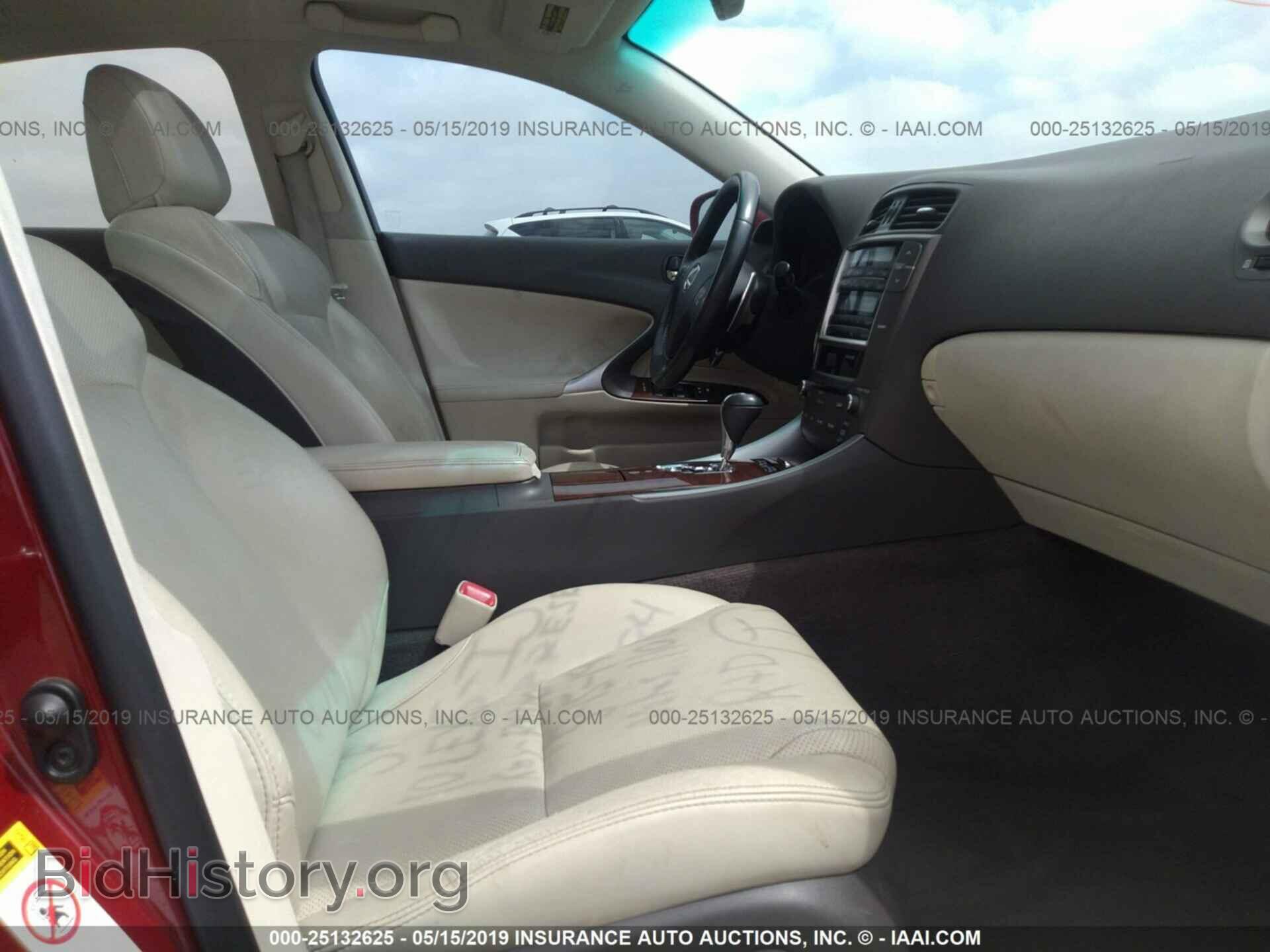 2010 LEXUS IS - VIN: JTHBF5C2XA5128881 - Фото 5