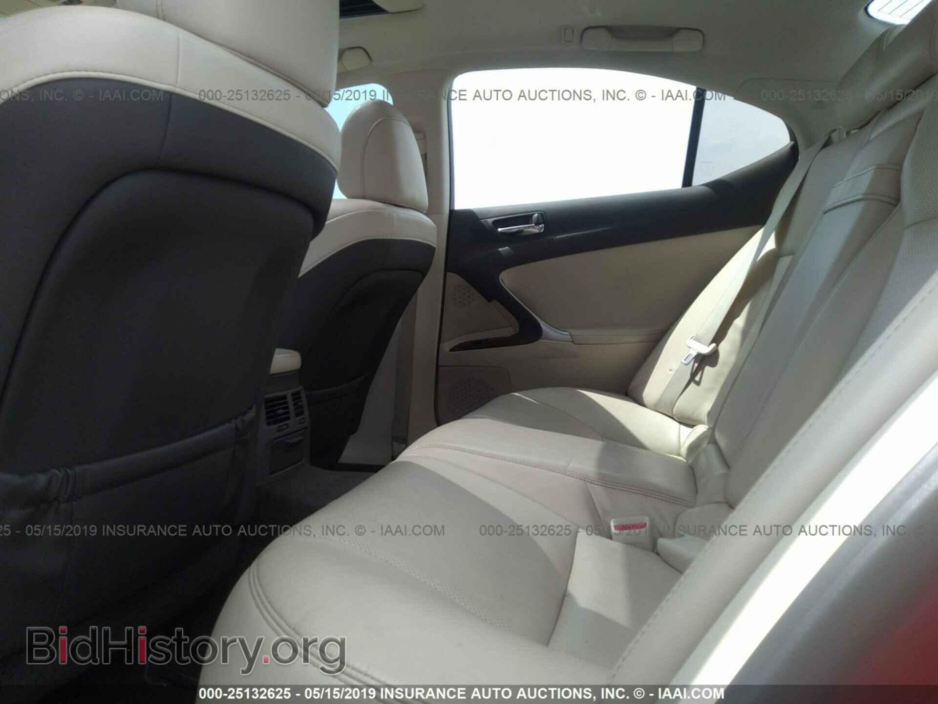 2010 LEXUS IS - VIN: JTHBF5C2XA5128881 - Фото 8