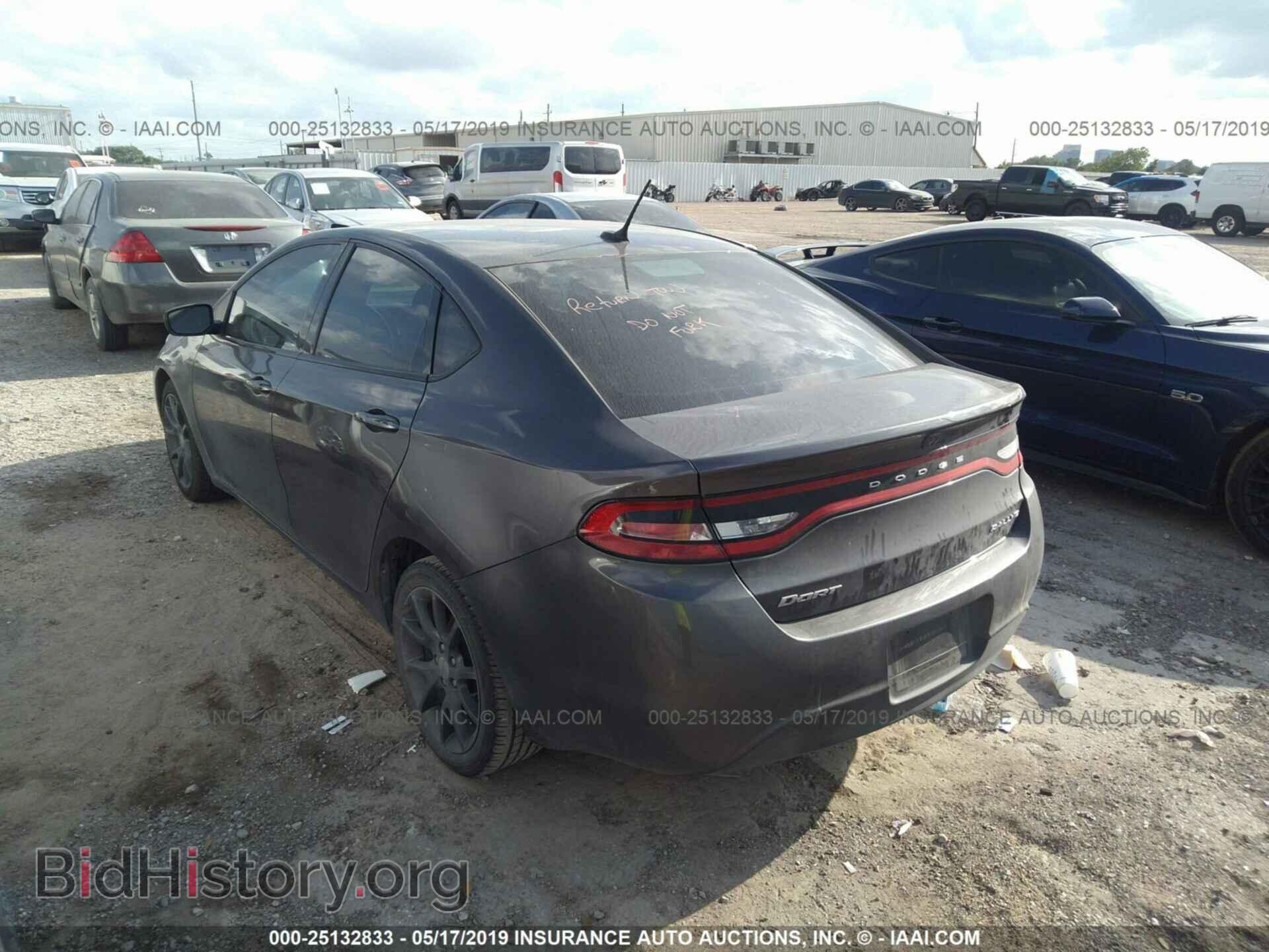 2016 DODGE DART - VIN: 1C3CDFFA1GD801872 - Фото 3