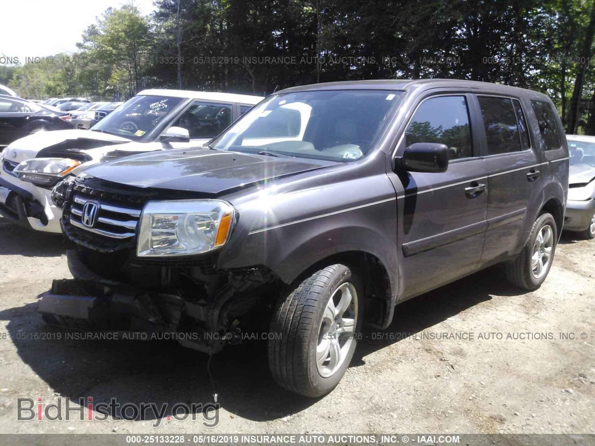 2014 HONDA PILOT - VIN: 5FNYF3H63EB012227 - Фото 2