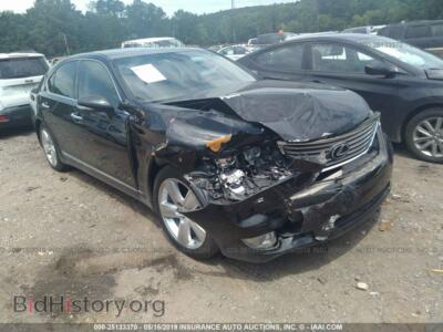 2010 Lexus LS 460, black — VIN JTHBL5EF6A5095614, IAAI