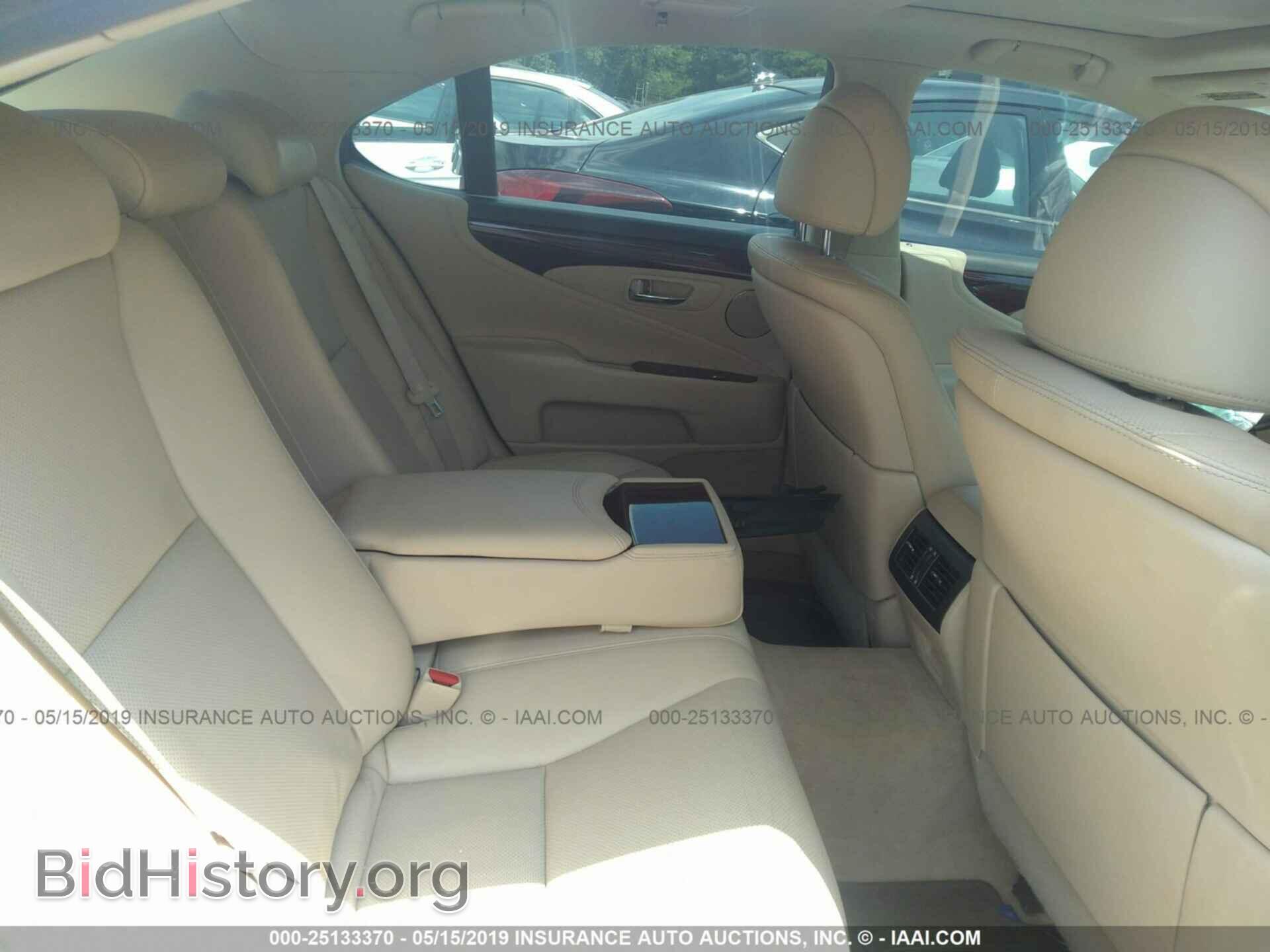 2010 LEXUS LS - VIN: JTHBL5EF6A5095614 - Фото 8