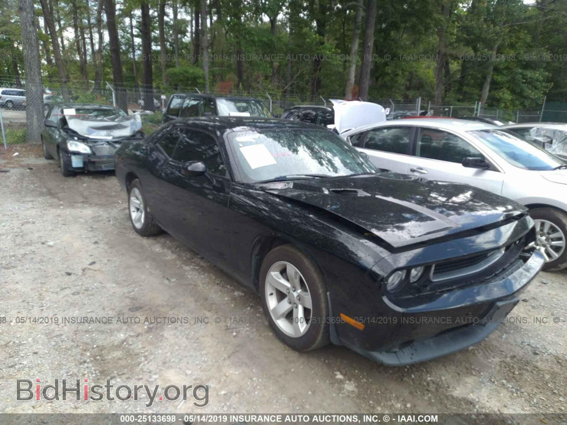 Фотография 2C3CDYAG0CH292071 - DODGE CHALLENGER 2012