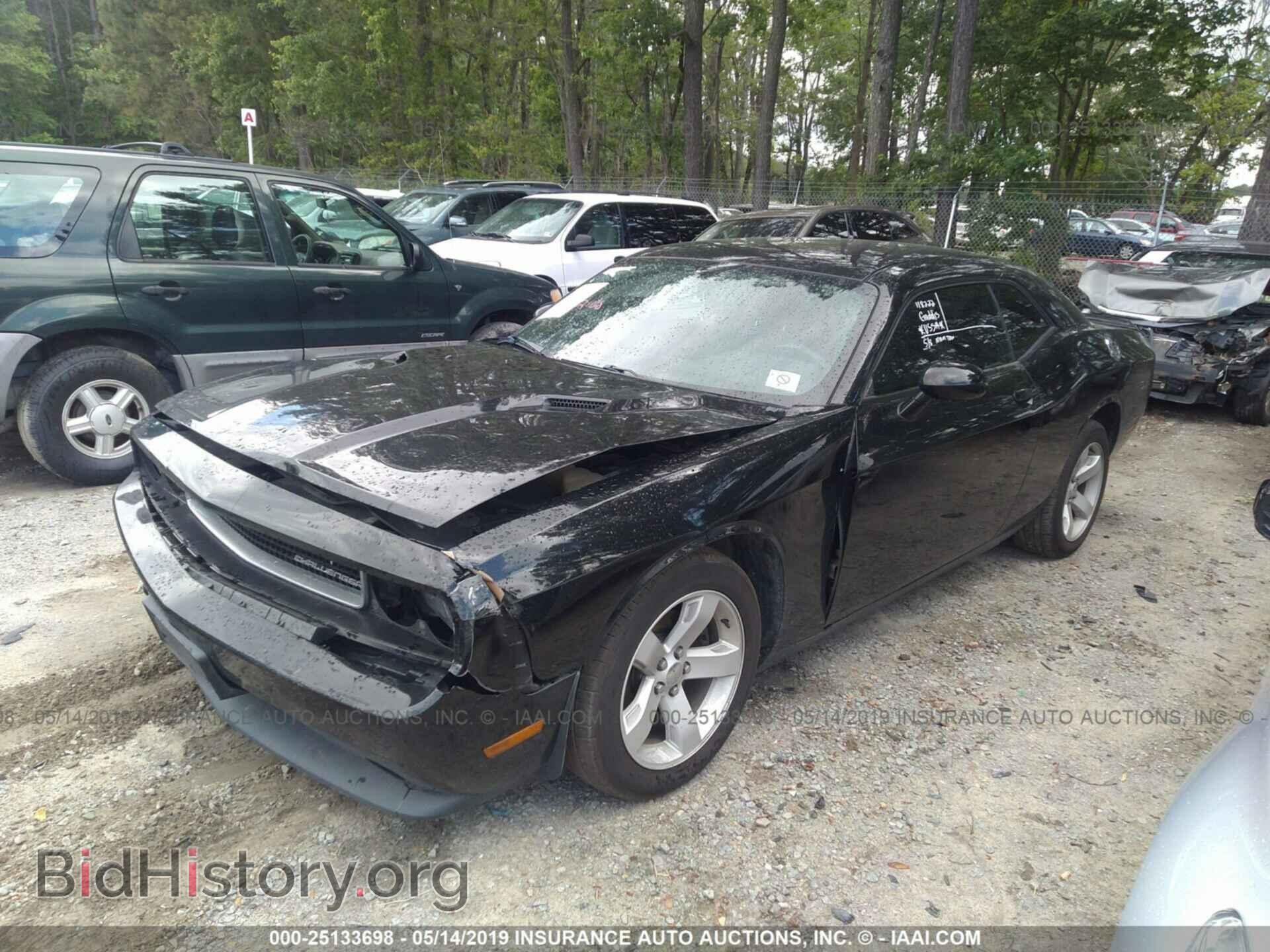 2012 DODGE CHALLENGER - VIN: 2C3CDYAG0CH292071 - Фото 2