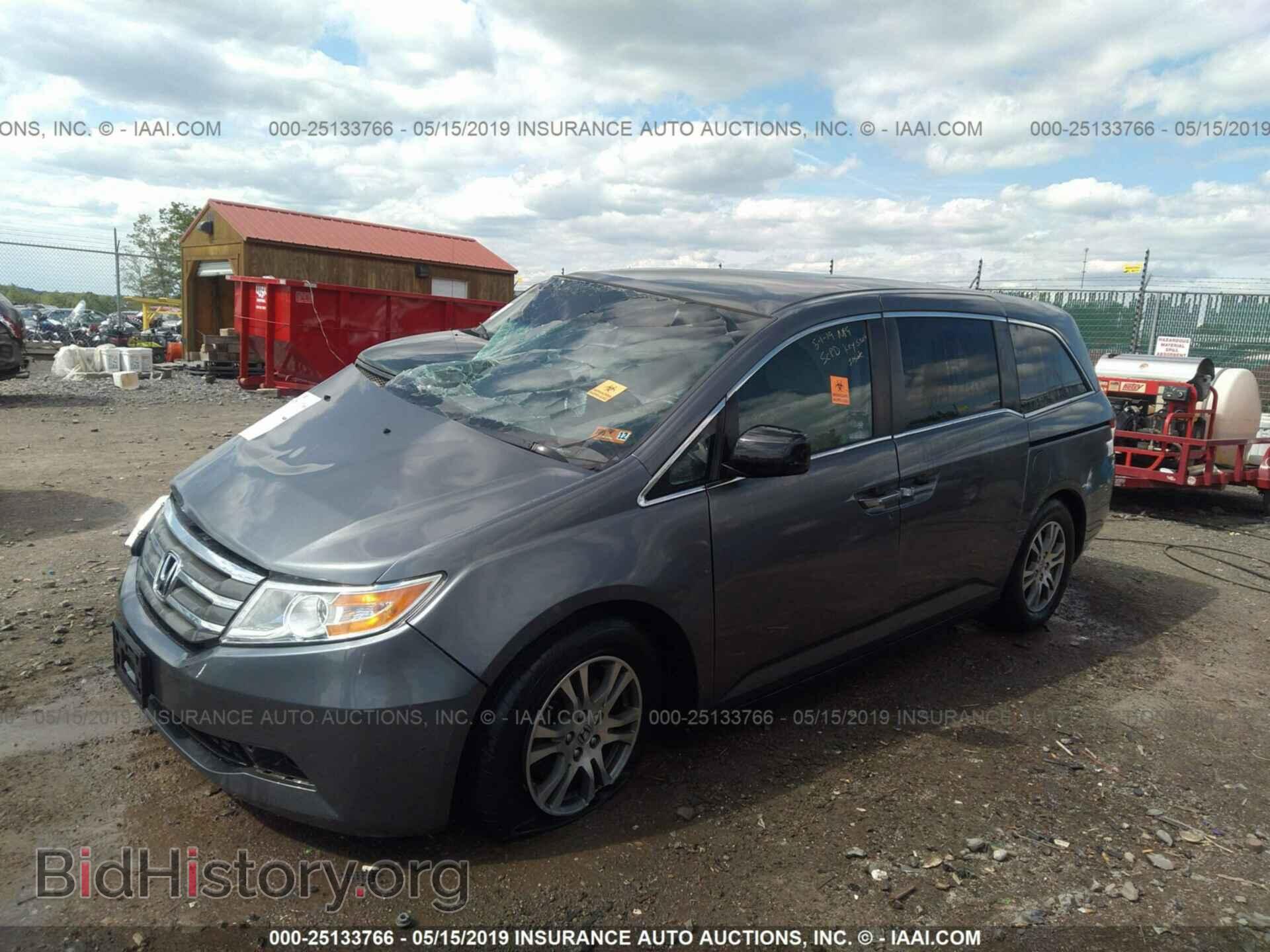 2011 HONDA ODYSSEY - VIN: 5FNRL5H4XBB098364 - Фото 2