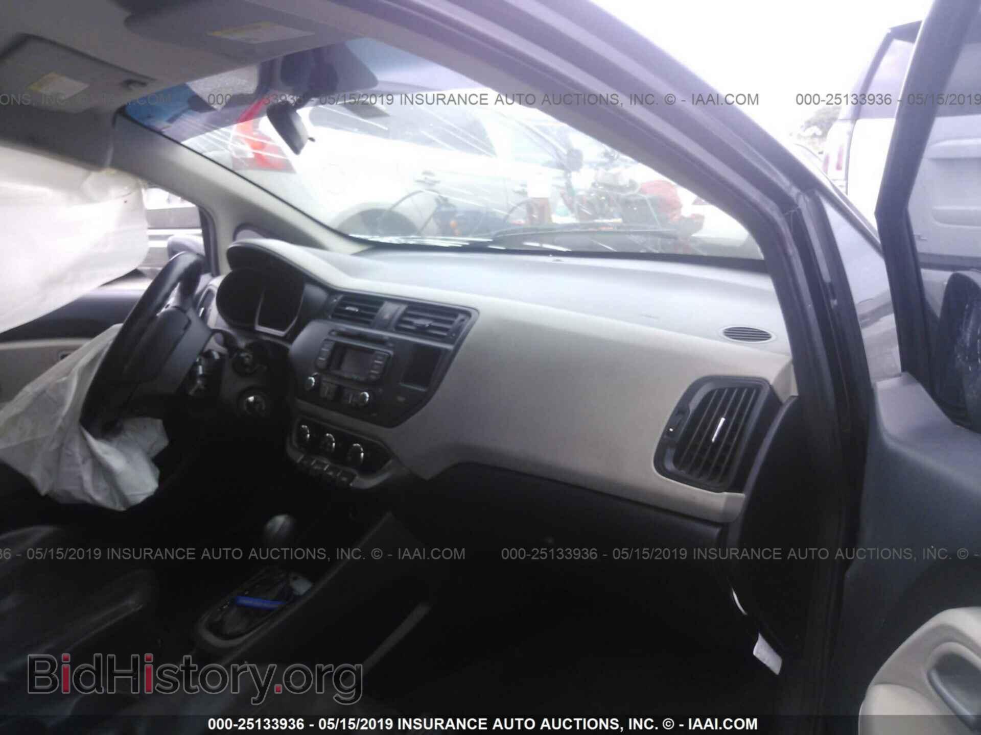 2013 KIA RIO - VIN: KNADM4A32D6205261 - Фото 5
