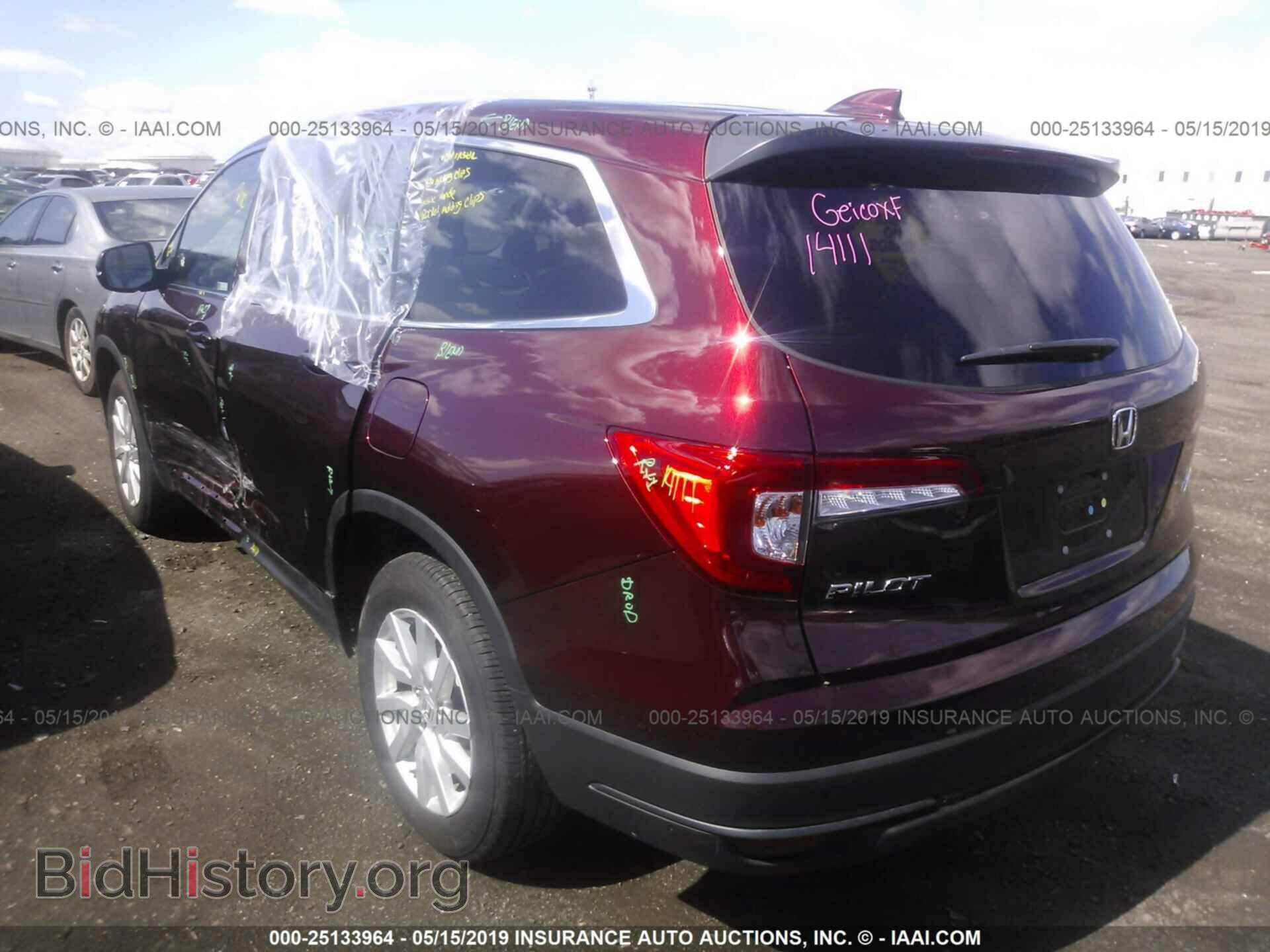 2019 HONDA PILOT - VIN: 5FNYF6H19KB009477 - Фото 3