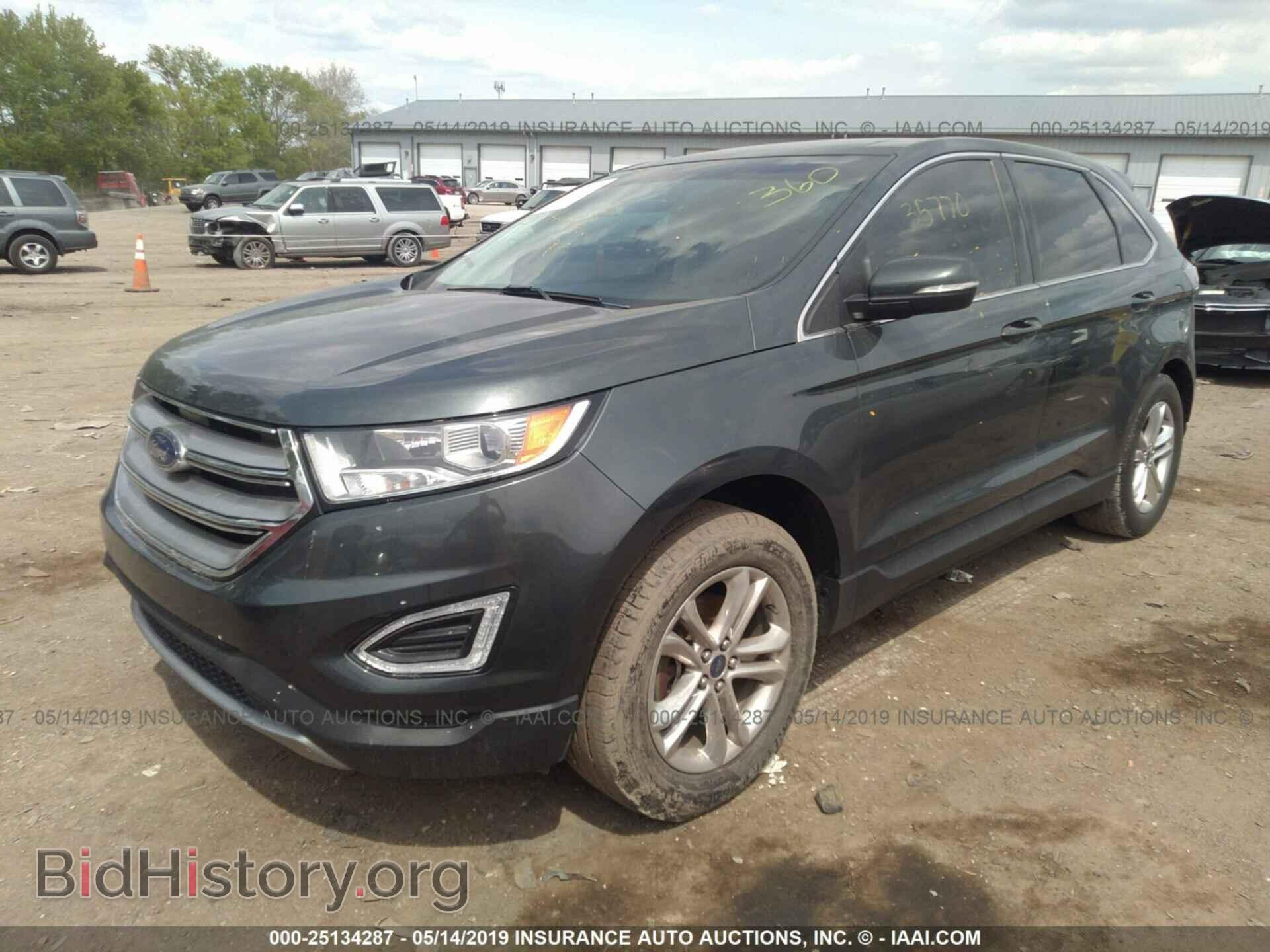 2015 FORD EDGE - VIN: 2FMTK3J87FBC22857 - Фото 2