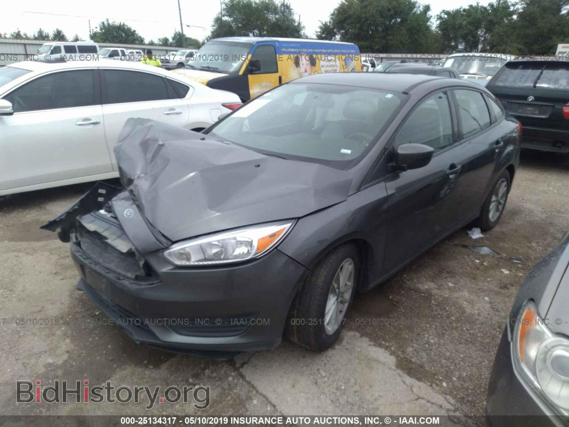 2018 FORD FOCUS - VIN: 1FADP3F25JL280401 - Фото 2