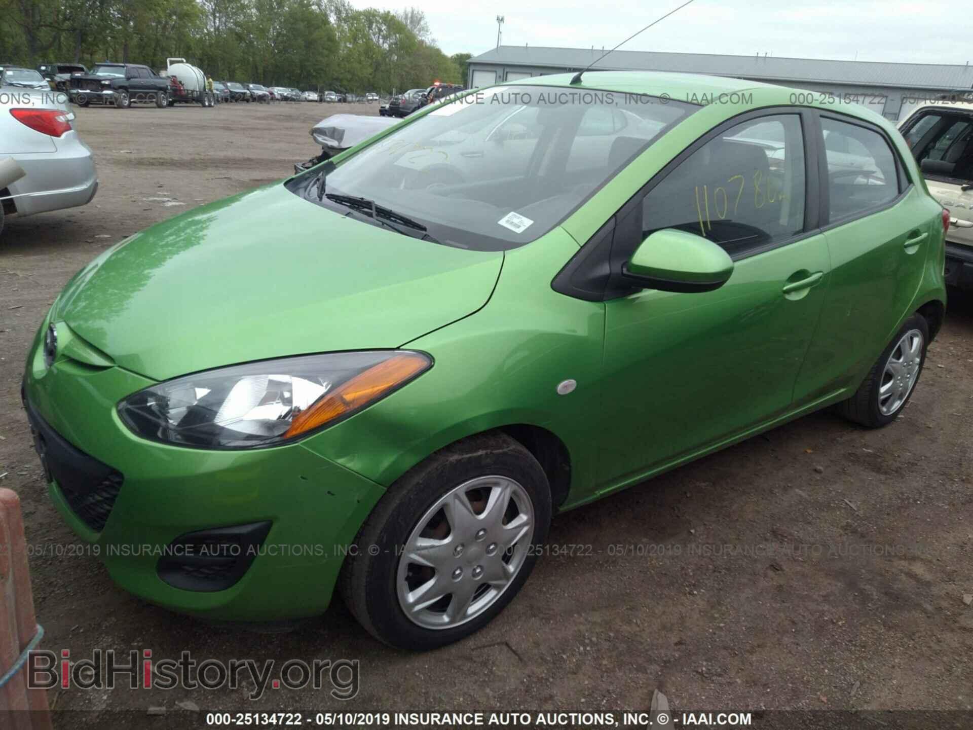 2013 MAZDA MAZDA2 - VIN: JM1DE1KY5D0161932 - Photo 2