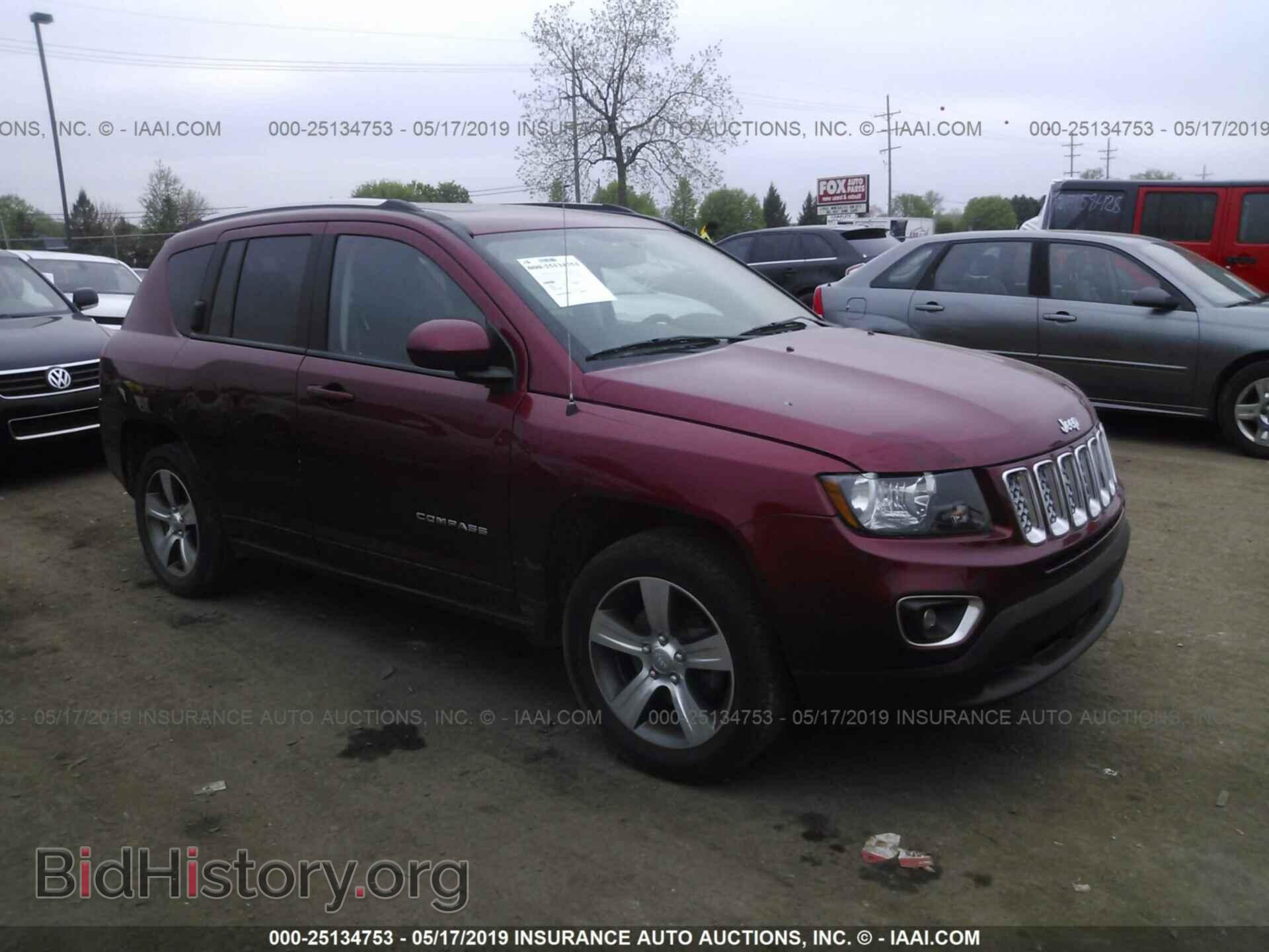 Photo 1C4NJCEB2HD186837 - JEEP COMPASS 2017