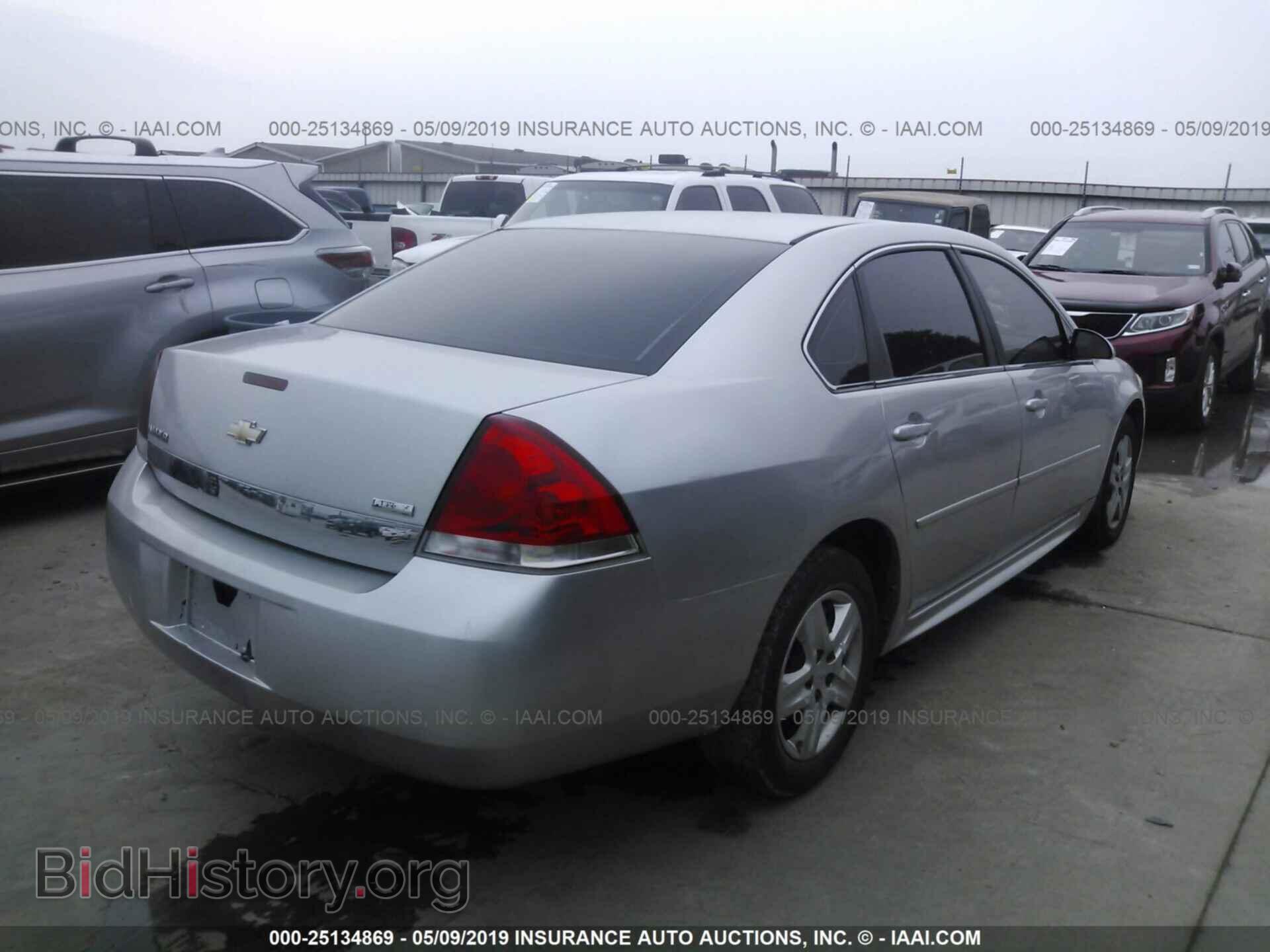 2011 CHEVROLET IMPALA - VIN: 2G1WF5EK2B1175656 - Фото 4