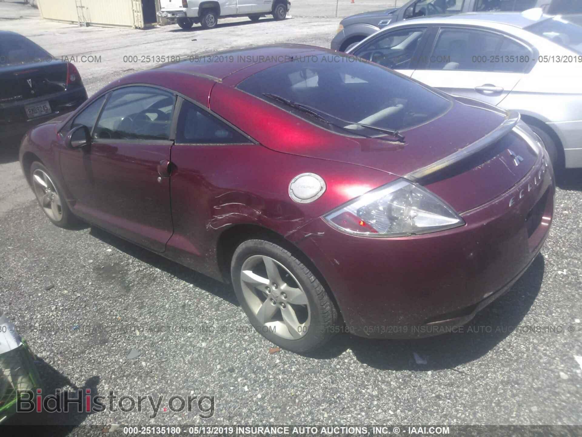 2007 MITSUBISHI ECLIPSE - VIN: 4A3AK24F67E004315 - Фото 3