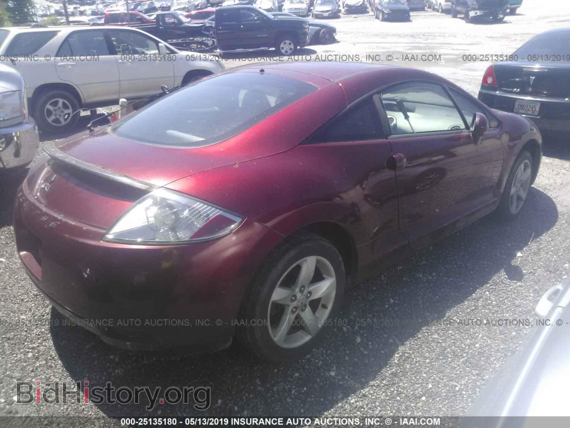 2007 MITSUBISHI ECLIPSE - VIN: 4A3AK24F67E004315 - Фото 4