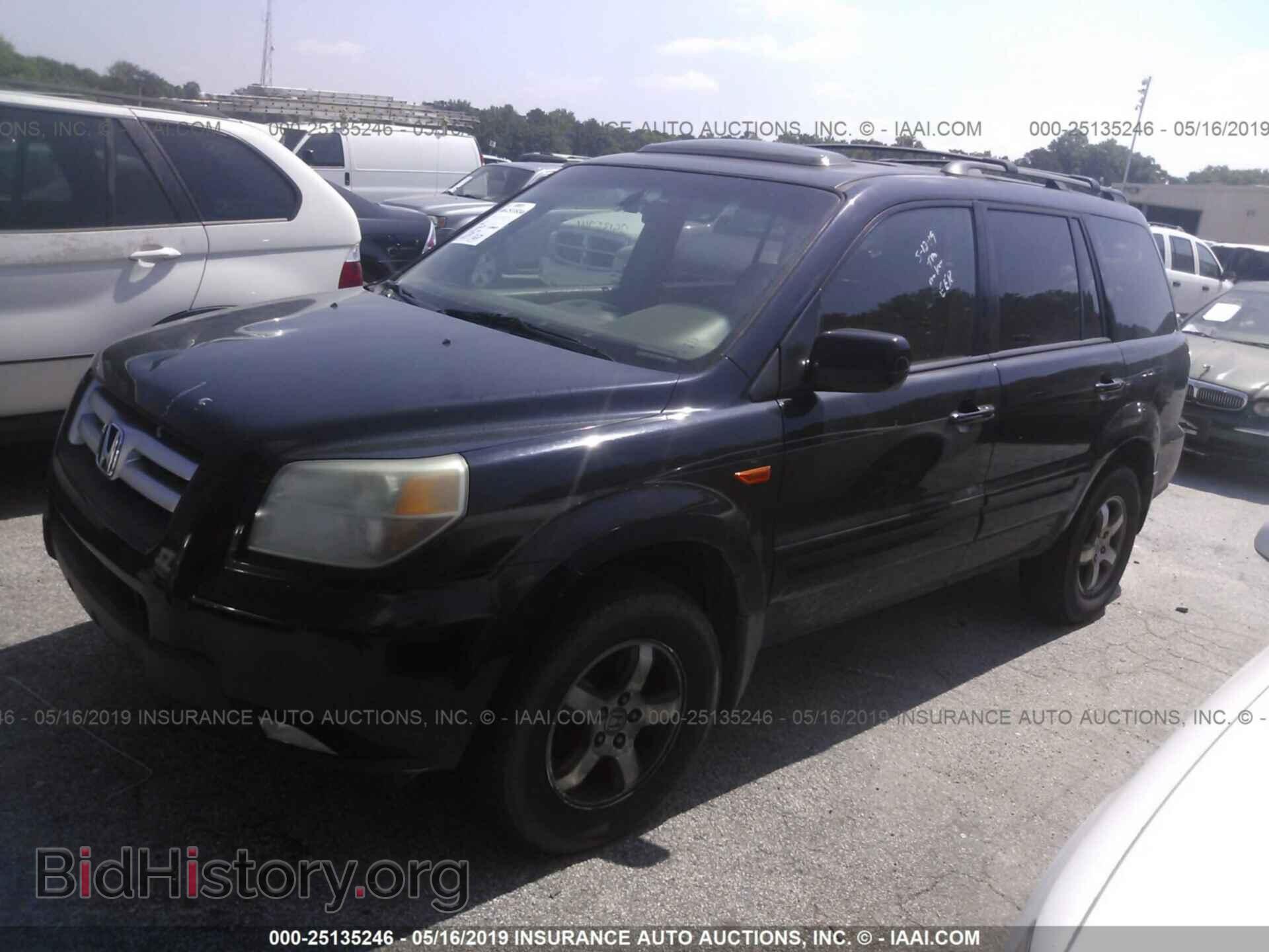 2006 HONDA PILOT - VIN: 5FNYF28516B003657 - Фото 2