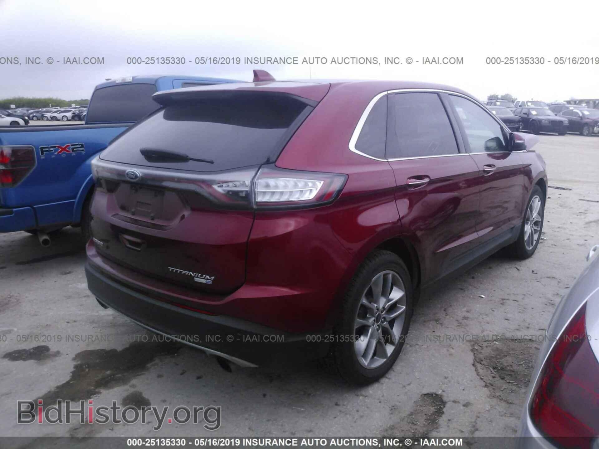 2015 FORD EDGE - VIN: 2FMTK4K99FBB33000 - Фото 4
