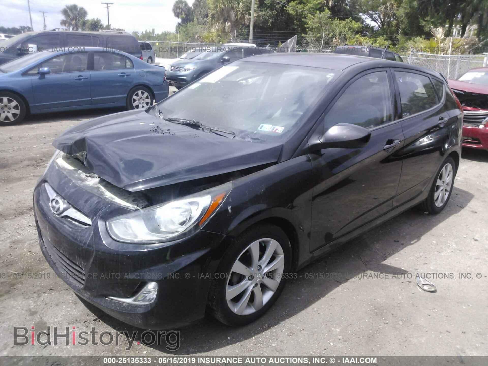 2012 HYUNDAI ACCENT - VIN: KMHCU5AE9CU009393 - Photo 2