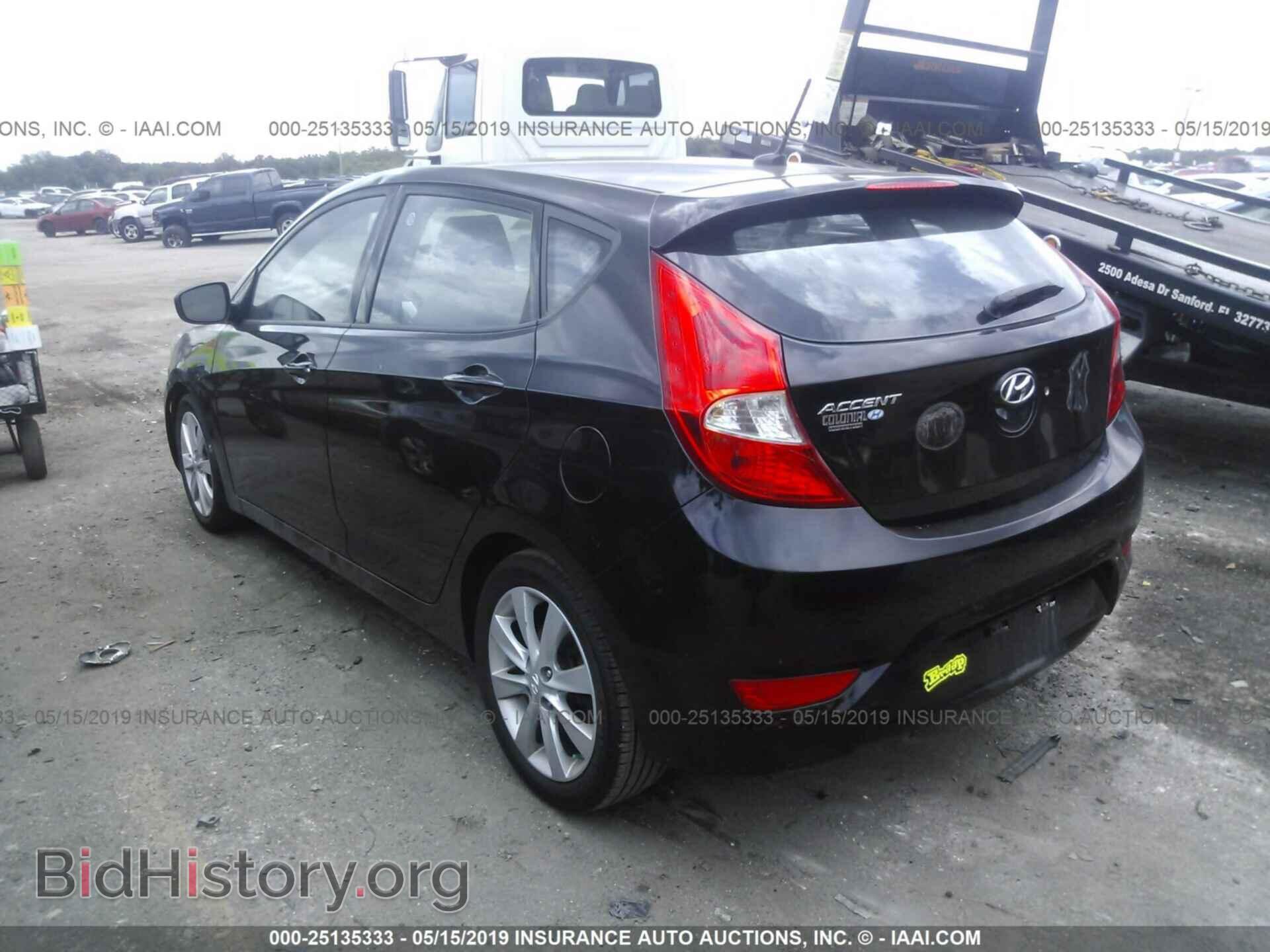 2012 HYUNDAI ACCENT - VIN: KMHCU5AE9CU009393 - Photo 3