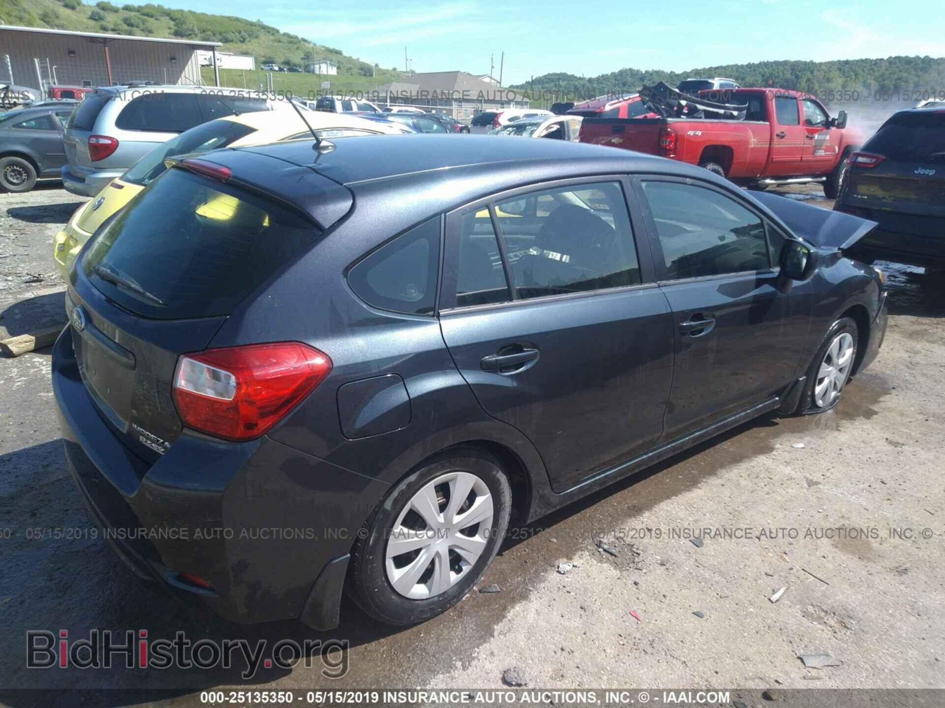 2014 SUBARU IMPREZA - VIN: JF1GPAA67E8220043 - Фото 4