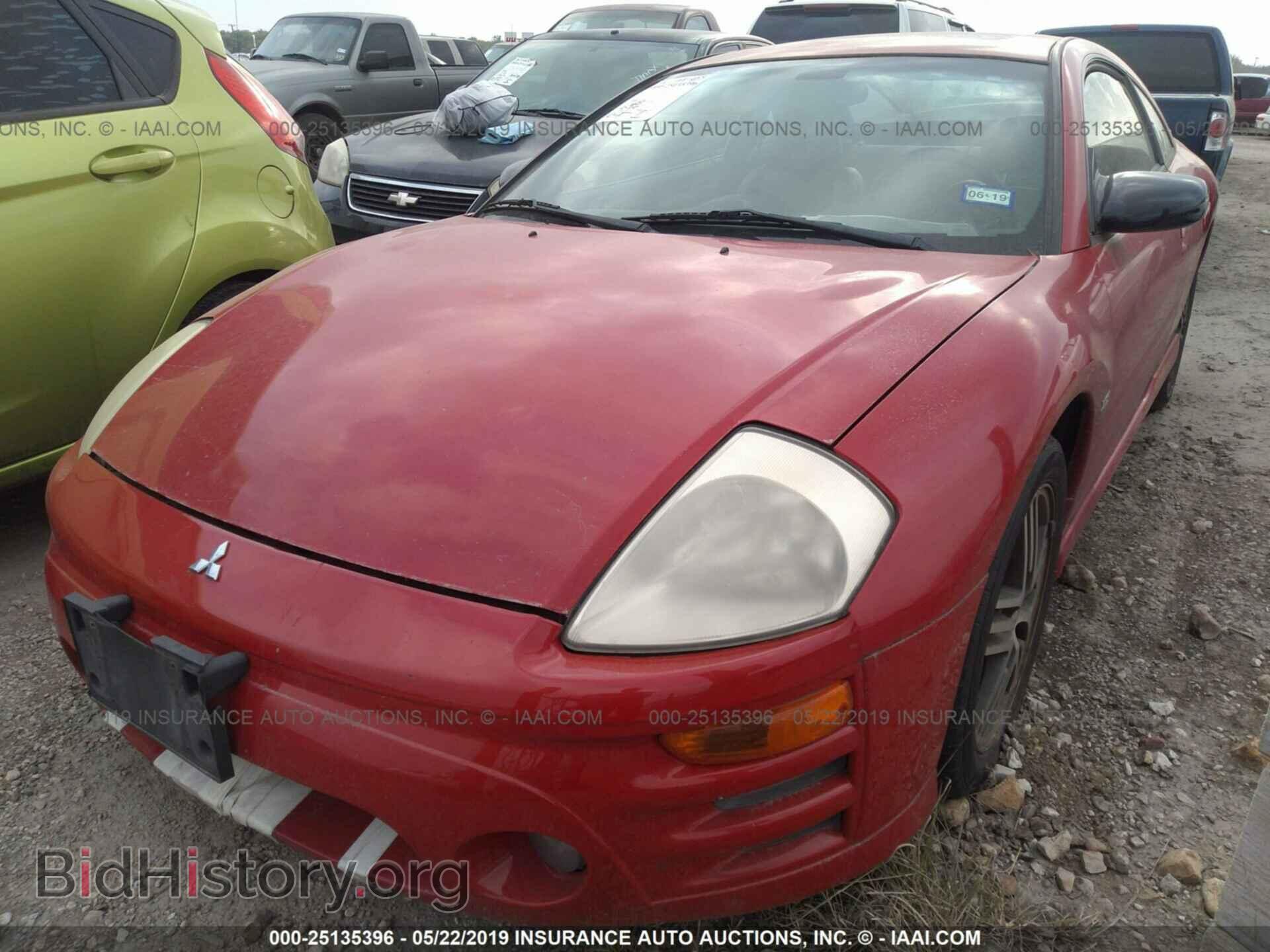 2003 MITSUBISHI ECLIPSE - VIN: 4A3AC74H73E028631 - Фото 2