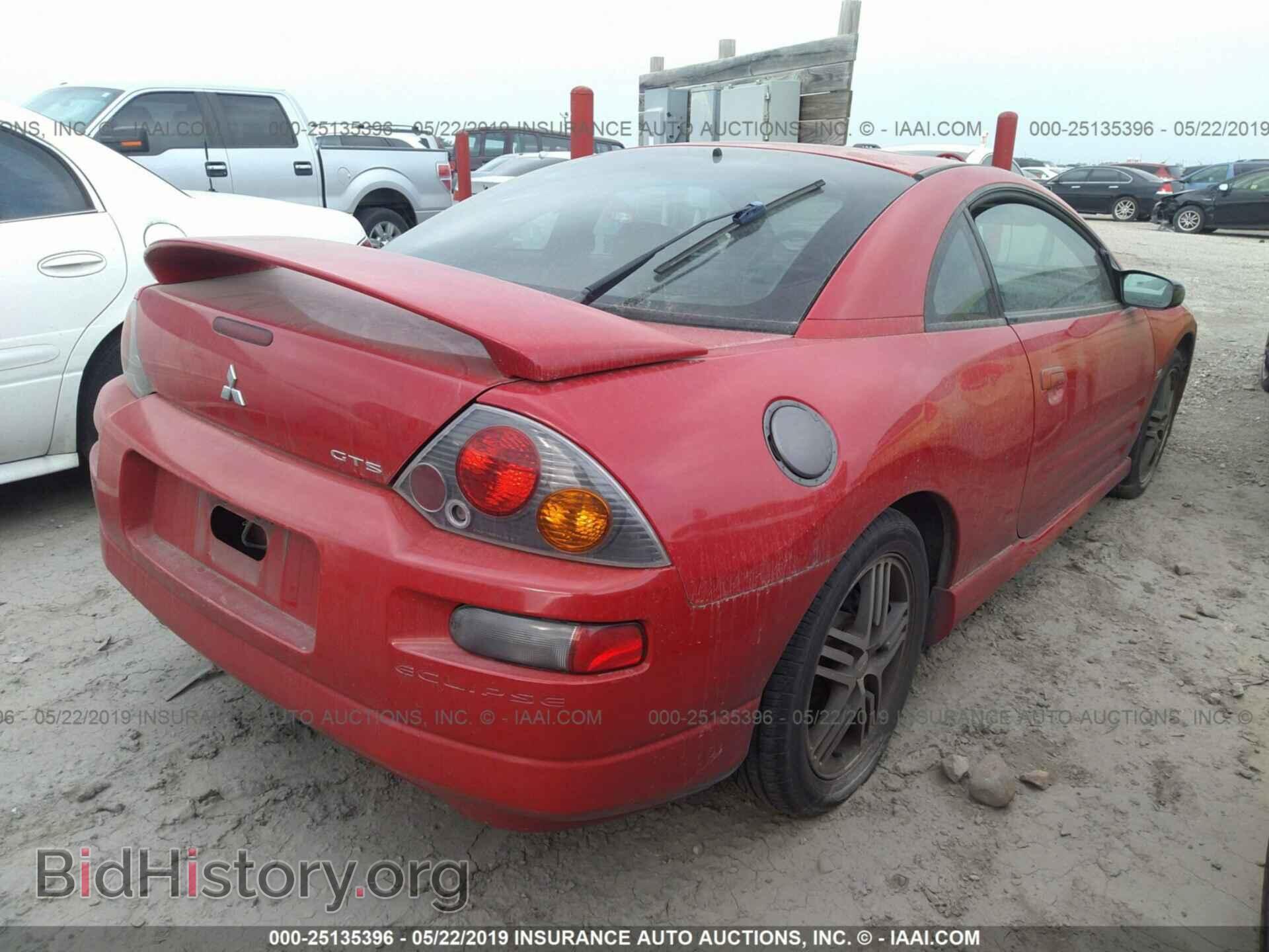 2003 MITSUBISHI ECLIPSE - VIN: 4A3AC74H73E028631 - Фото 4