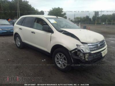2007 Ford EDGE, белый — VIN 2FMDK46C47BB02880, IAAI