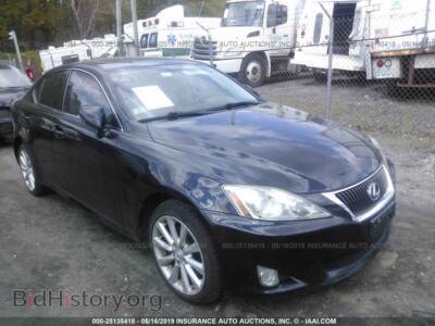 2010 Lexus IS 250, черный — VIN JTHCF5C25A2032551, IAAI