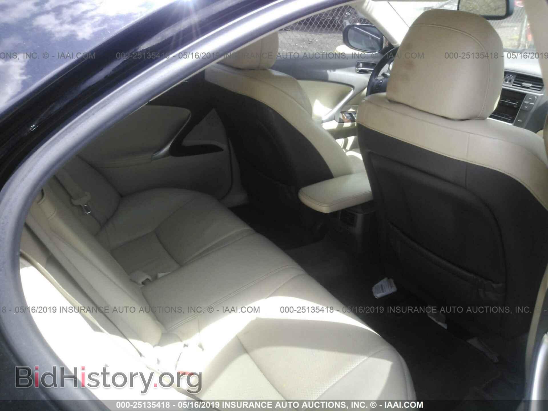 2010 LEXUS IS - VIN: JTHCF5C25A2032551 - Фото 8