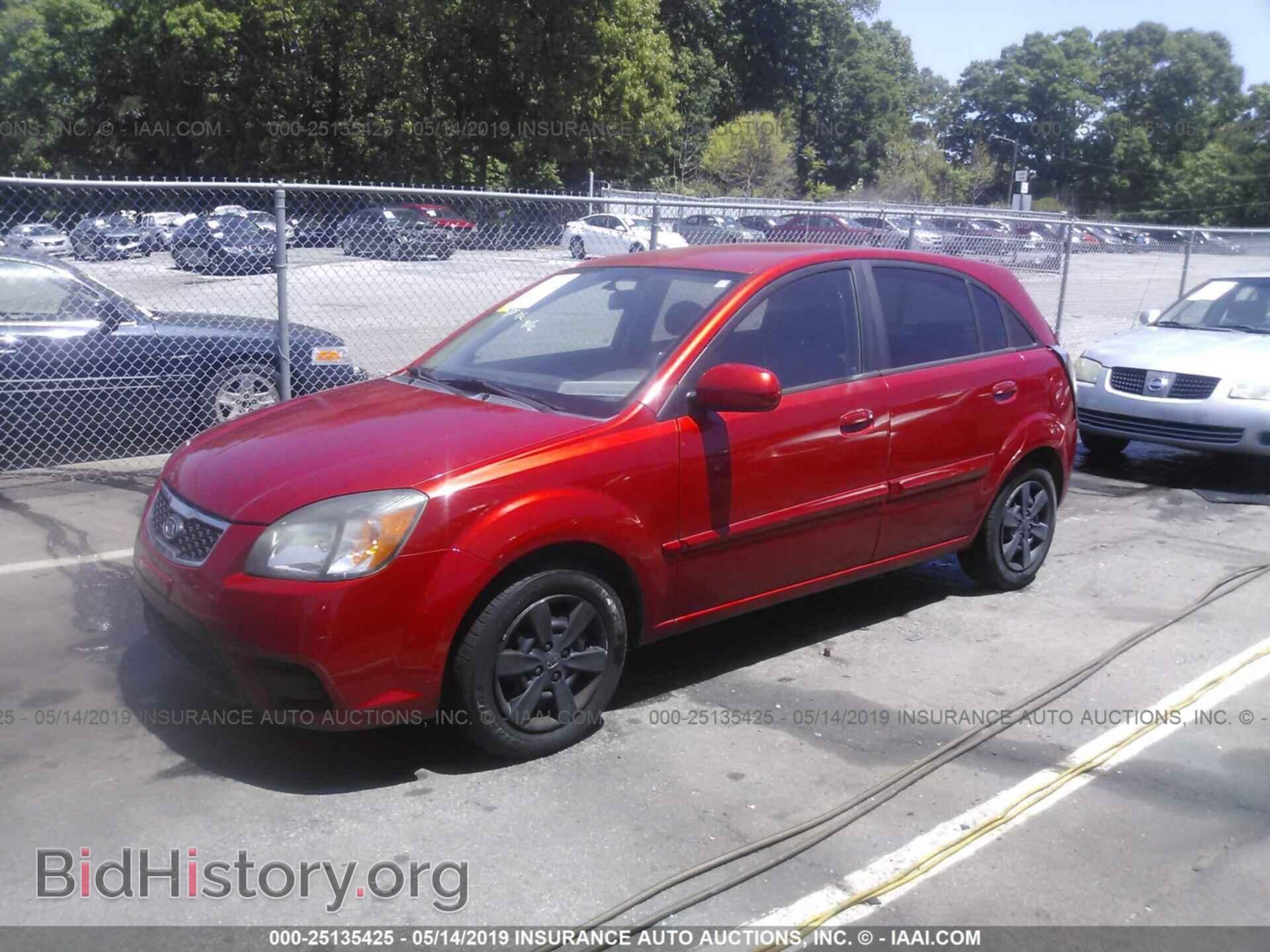 2011 KIA RIO - VIN: KNADH5A32B6796411 - Фото 2