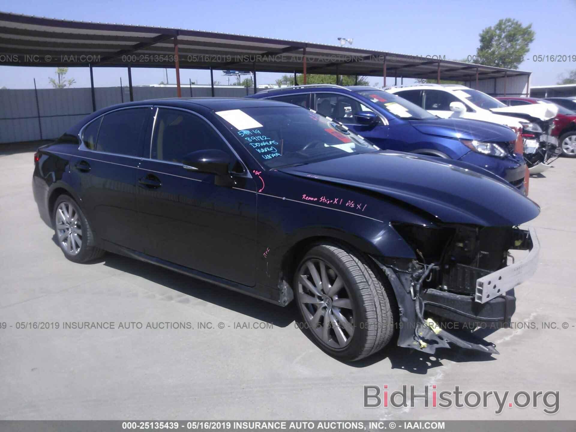 Photo JTHBE1BL2D5022208 - LEXUS GS 2013