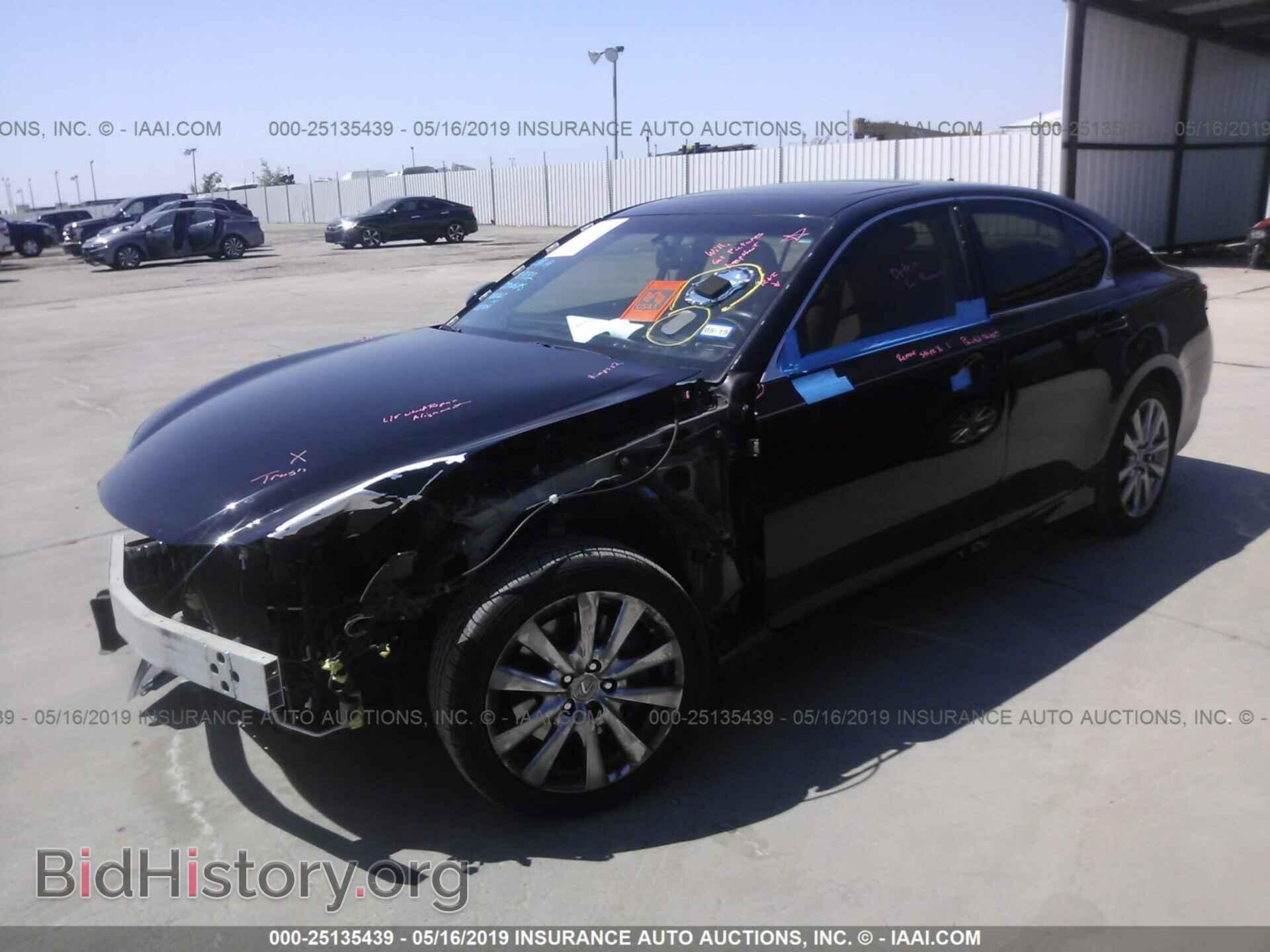 2013 LEXUS GS - VIN: JTHBE1BL2D5022208 - Фото 2