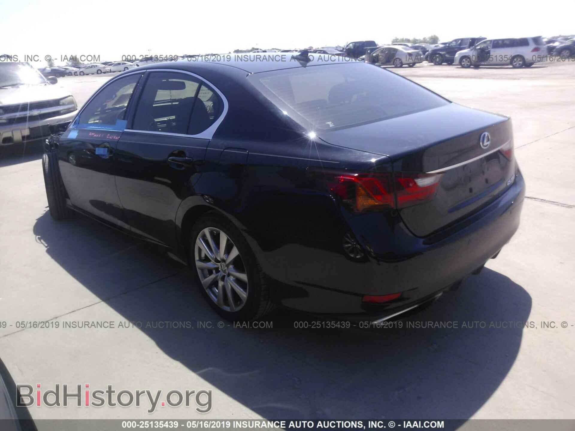 2013 LEXUS GS - VIN: JTHBE1BL2D5022208 - Фото 3