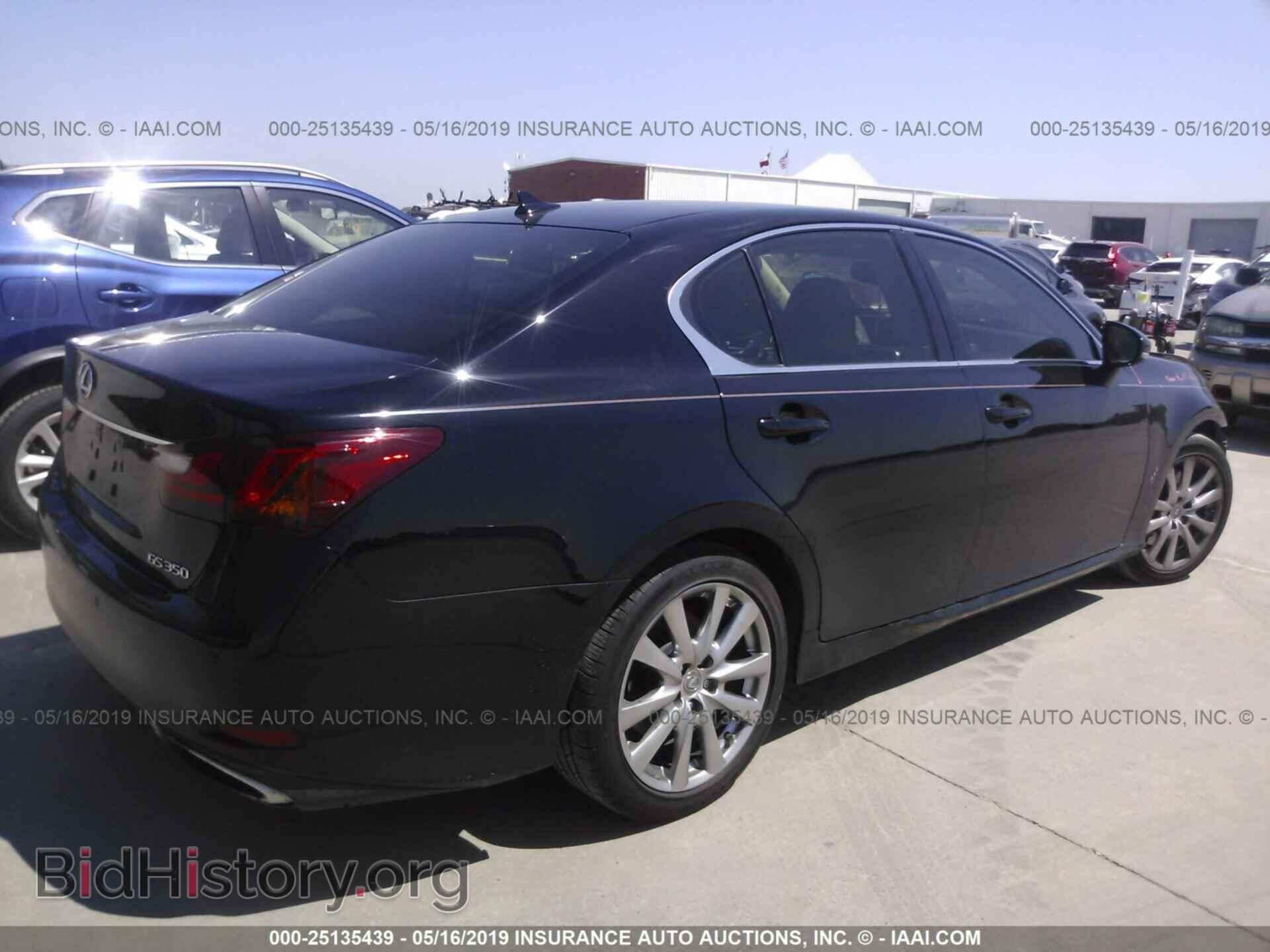 2013 LEXUS GS - VIN: JTHBE1BL2D5022208 - Фото 4