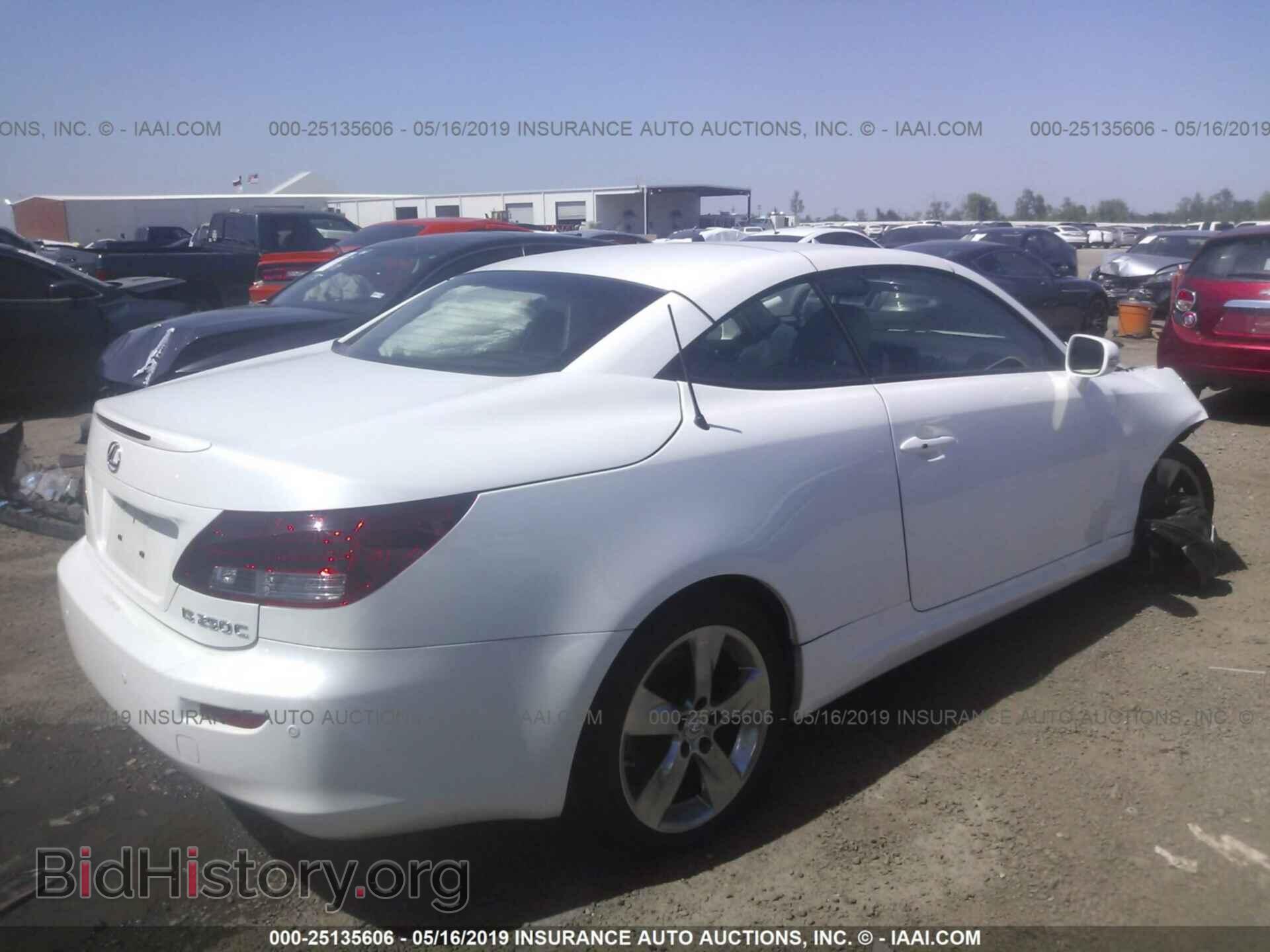 2011 LEXUS IS - VIN: JTHFF2C27B2519859 - Фото 4