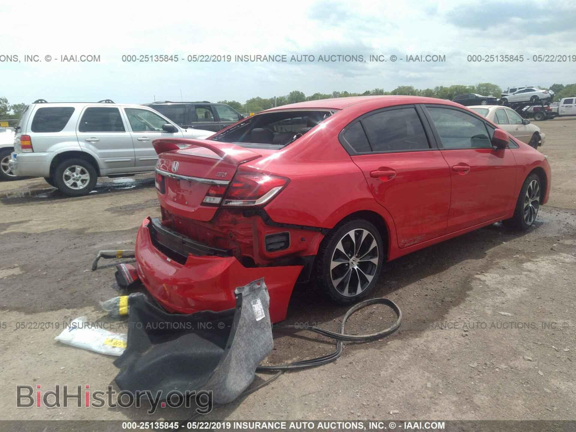 2013 HONDA CIVIC - VIN: 2HGFB6E56DH706355 - Фото 4