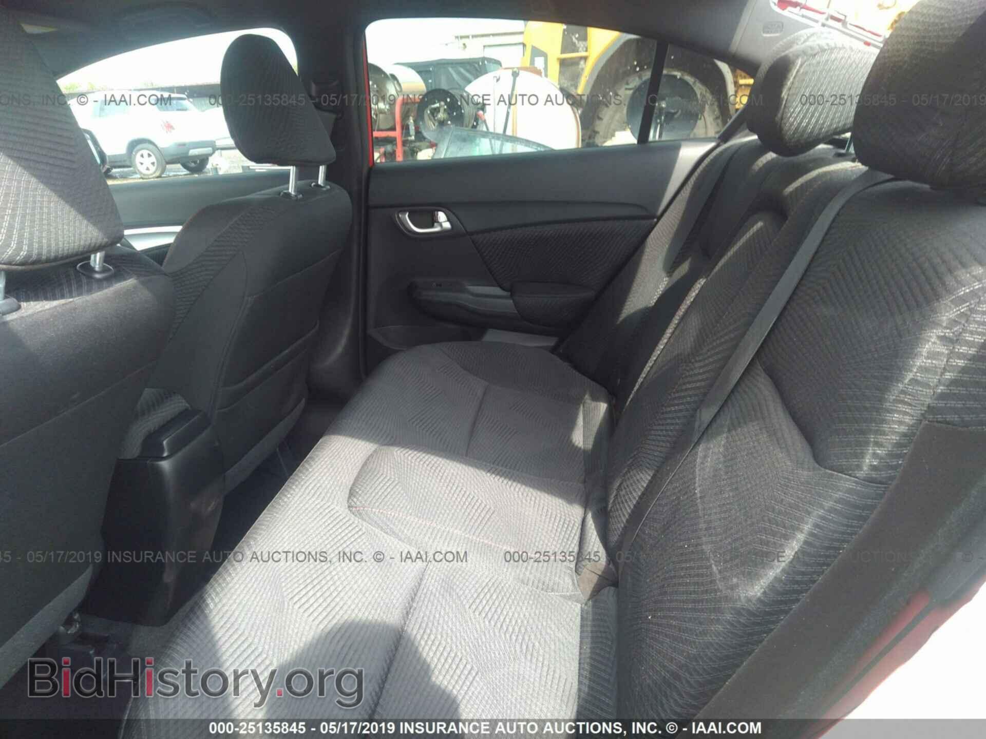 2013 HONDA CIVIC - VIN: 2HGFB6E56DH706355 - Фото 8