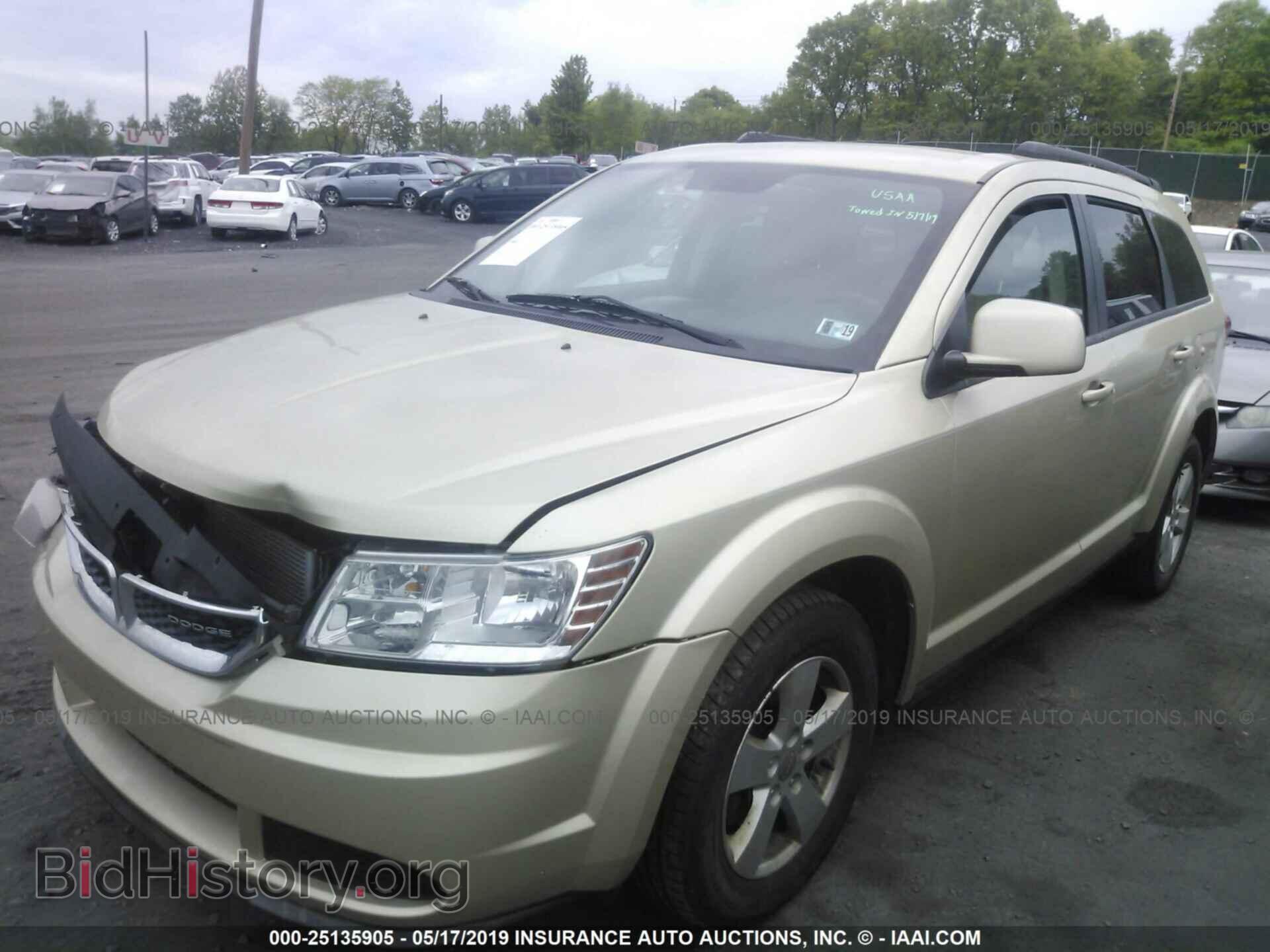 2011 DODGE JOURNEY - VIN: 3D4PH1FG4BT522852 - Фото 2