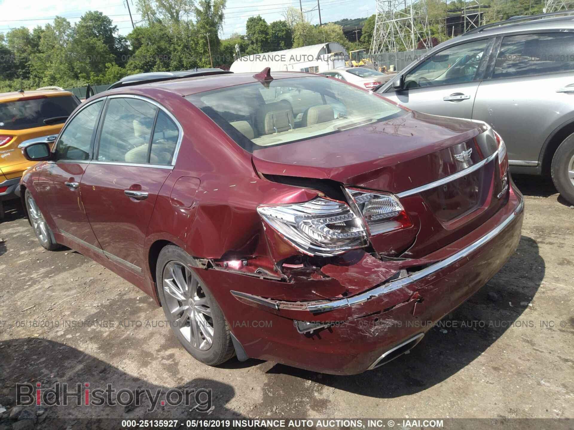 2012 HYUNDAI GENESIS - VIN: KMHGC4DF4CU211089 - Фото 3