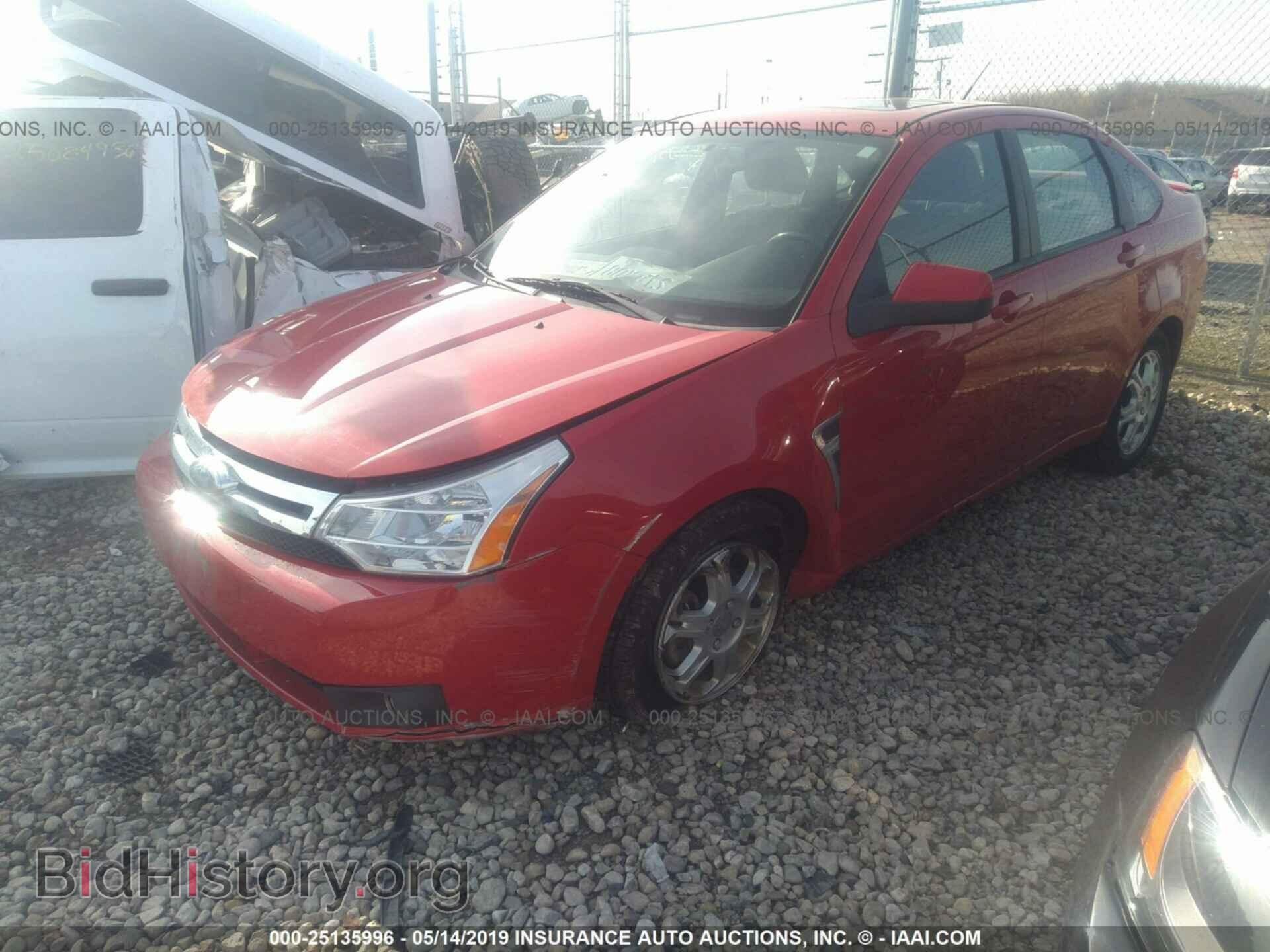 2008 FORD FOCUS - VIN: 1FAHP35N98W240909 - Фото 2