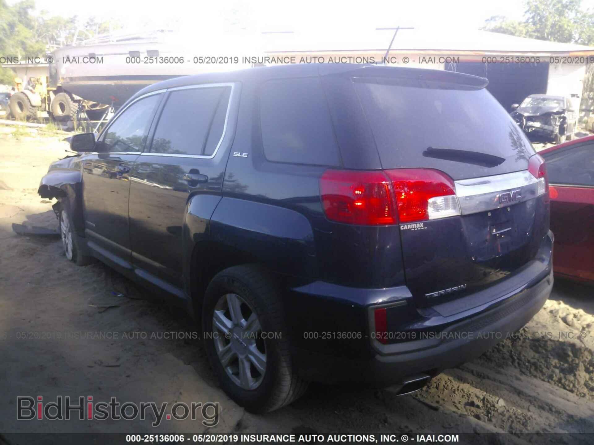 2016 GMC TERRAIN - VIN: 2GKALMEK1G6252875 - Фото 3